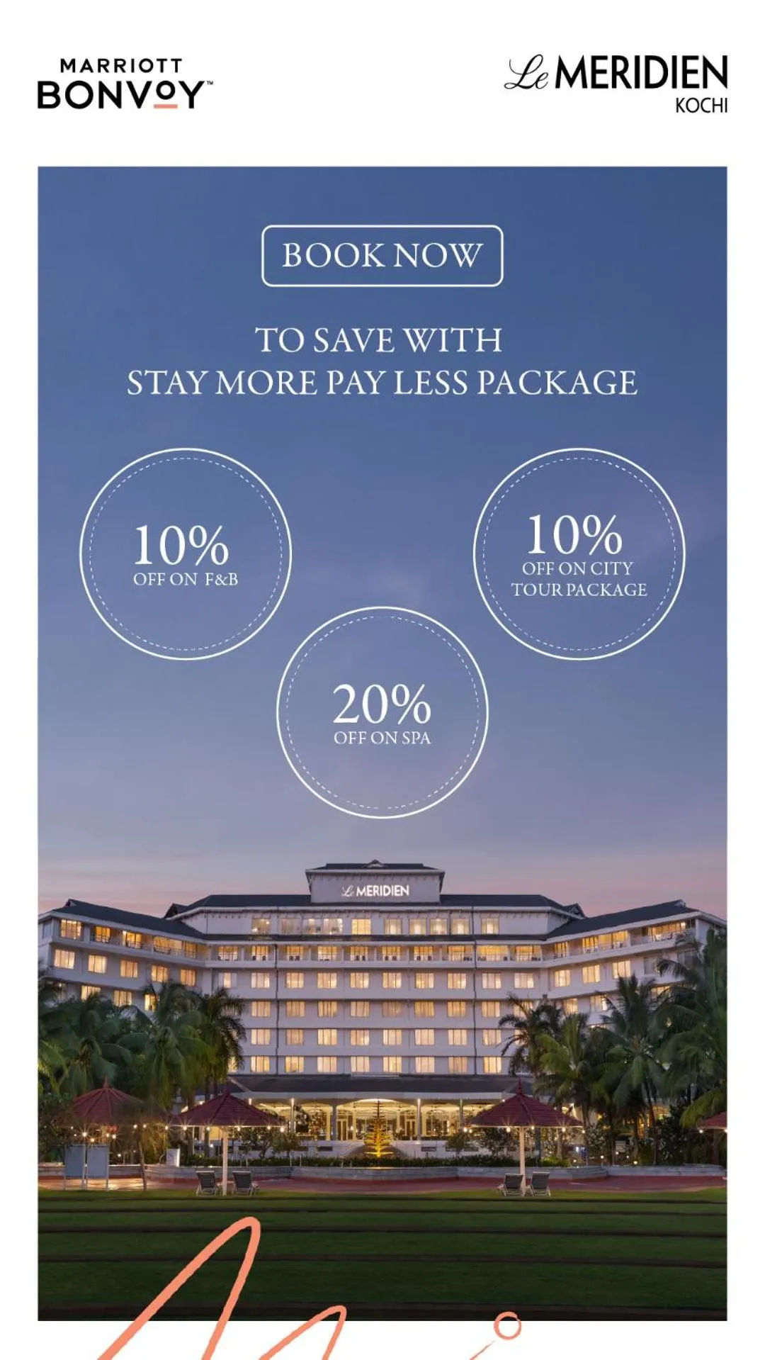 Property building in Le Meridien Kochi