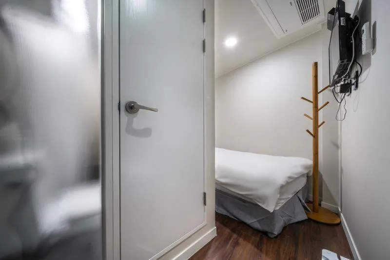 Bed in MAYONE HOTEL Myeongdong