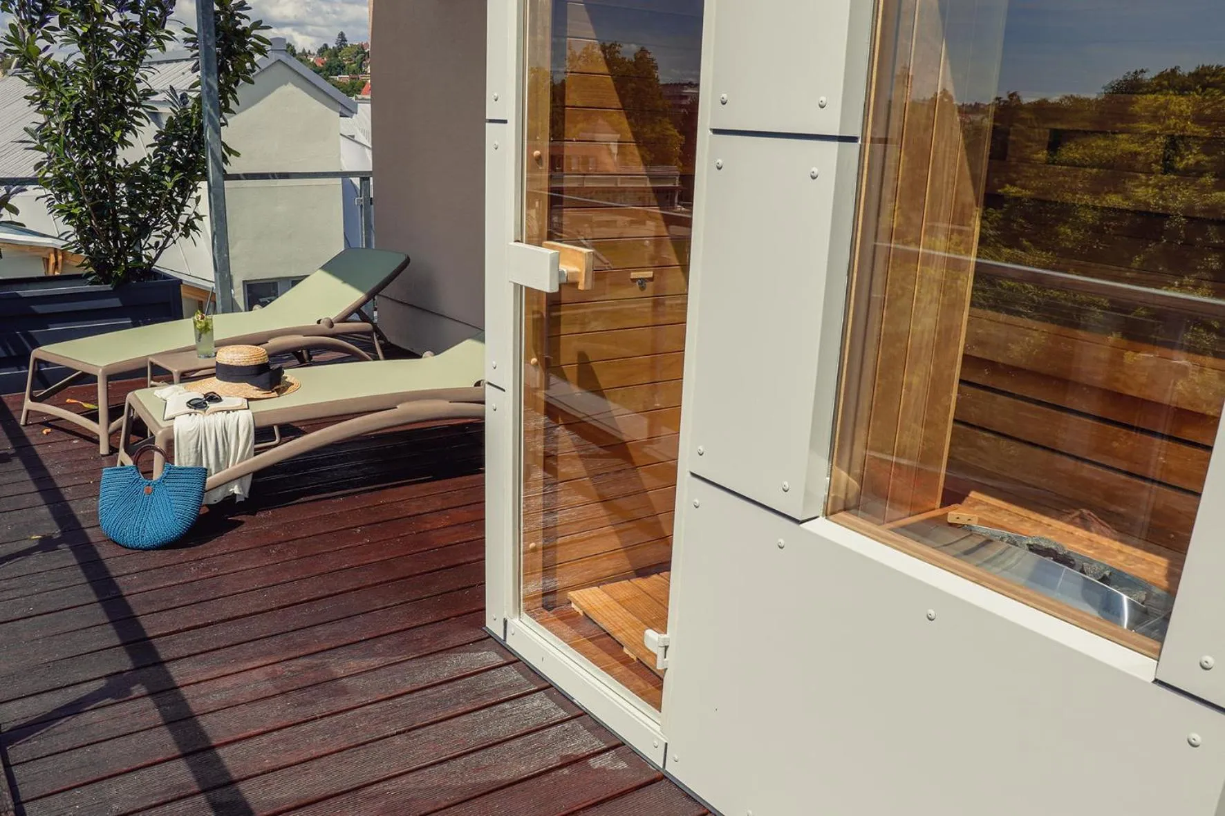 Sauna in Imola Hotel Platán - Adults Only