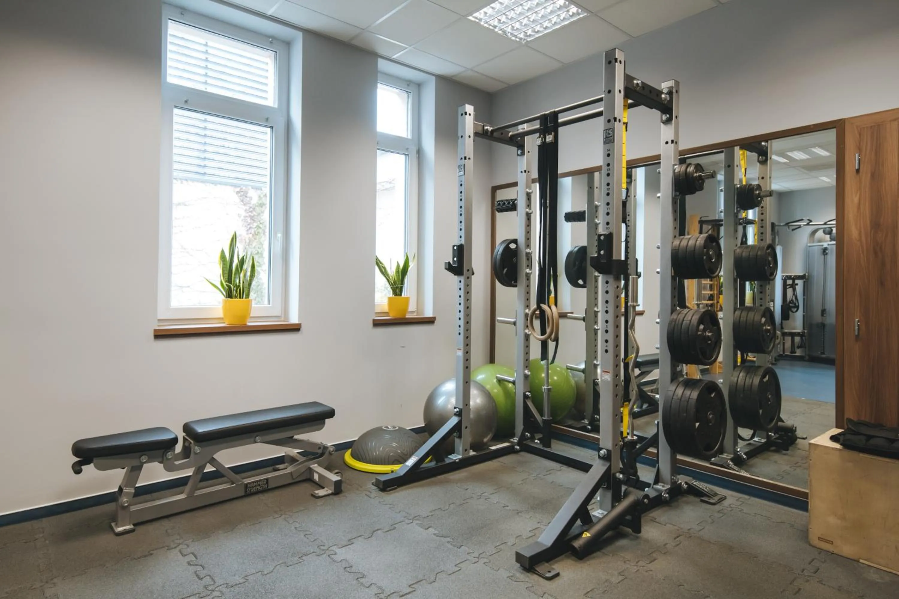 Fitness centre/facilities in Imola Hotel Platán - Adults Only