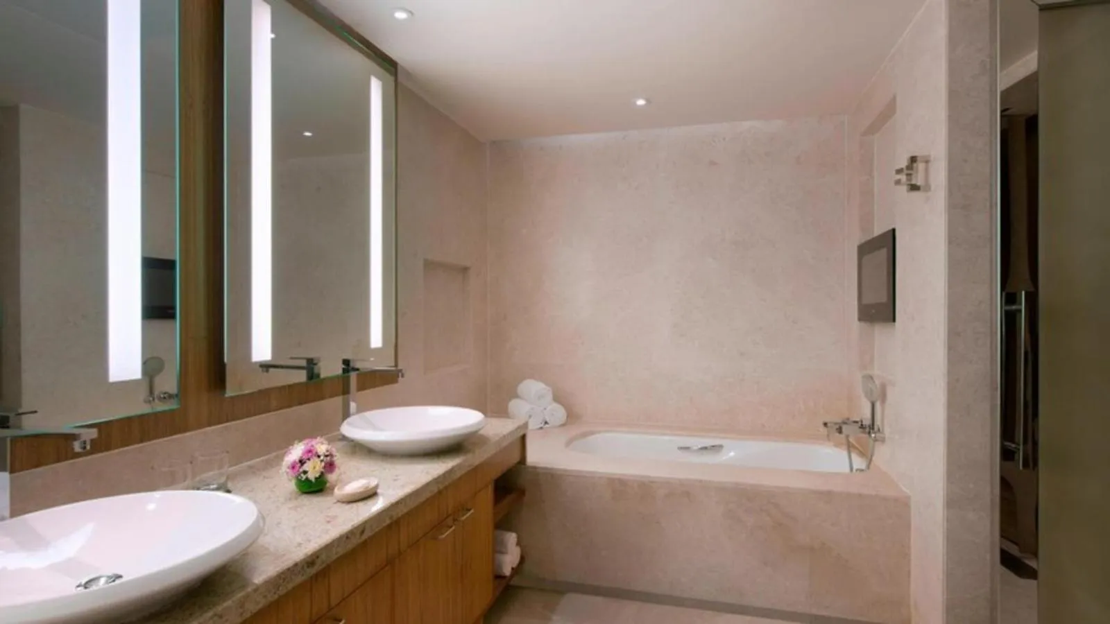 Bathroom in Sheraton Grand Bangalore Hotel at Brigade Gateway