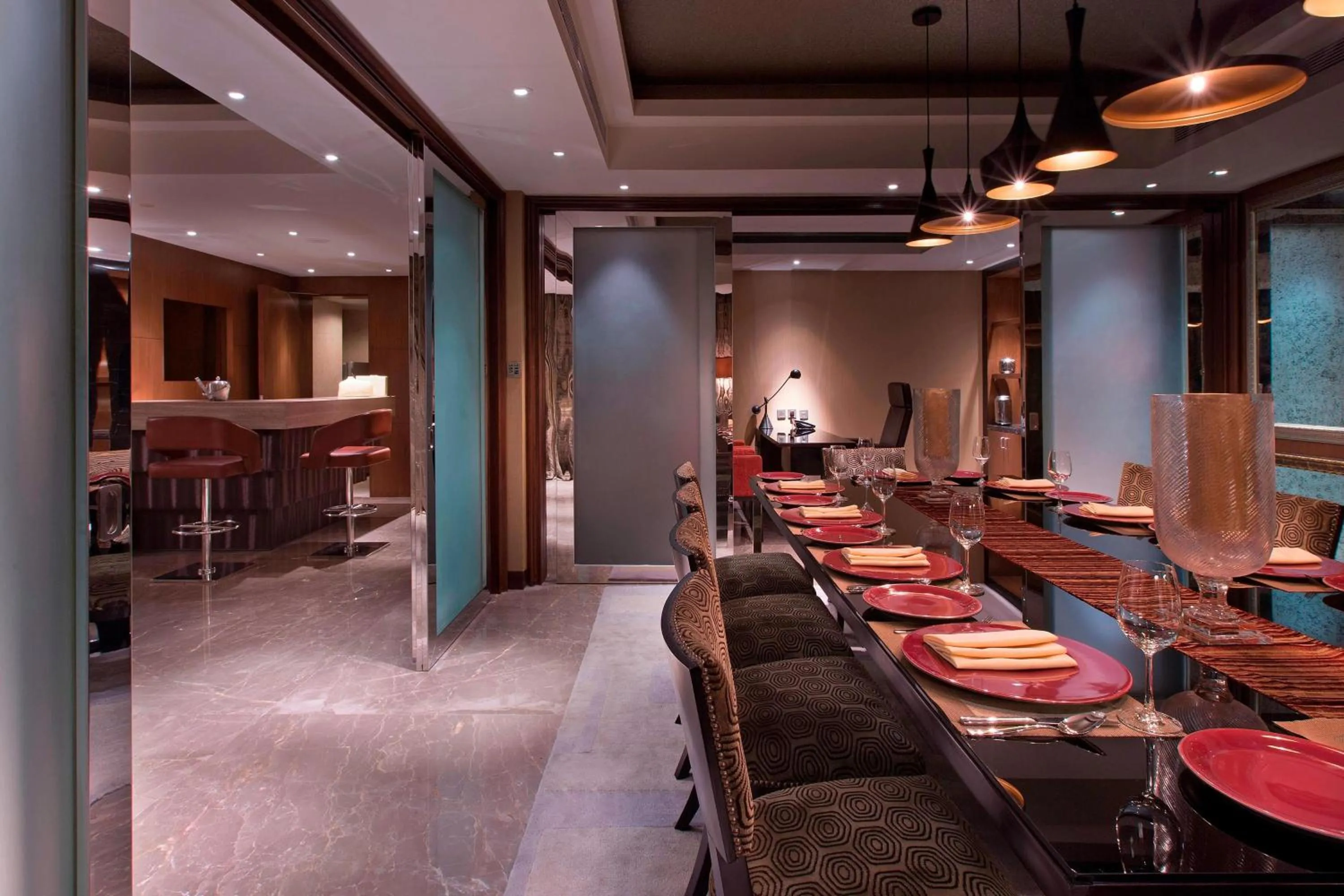 Bedroom in Sheraton Grand Bangalore Hotel at Brigade Gateway