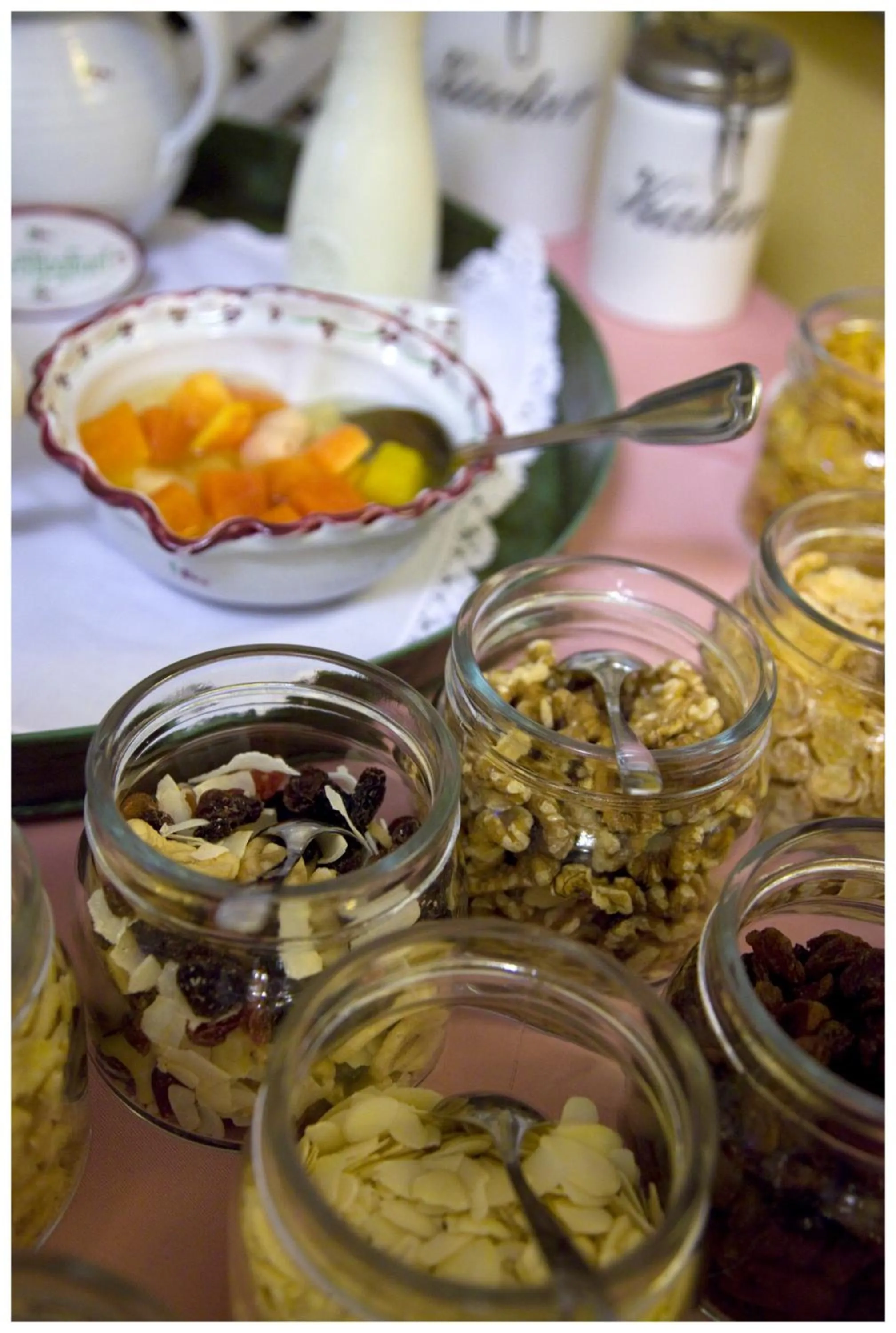 Buffet breakfast in Hotel garni Bellevue