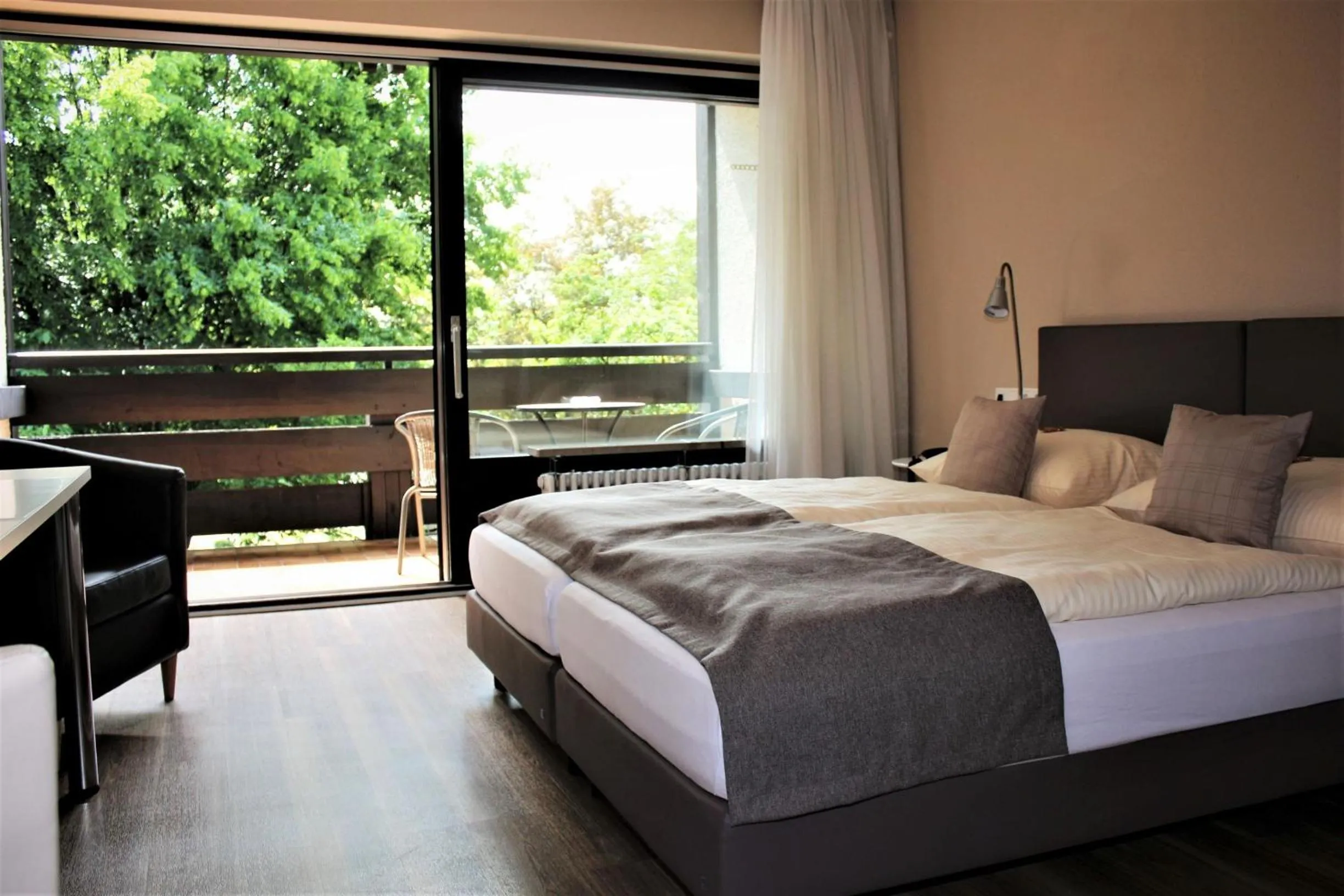 Bed in Hotel garni Bellevue