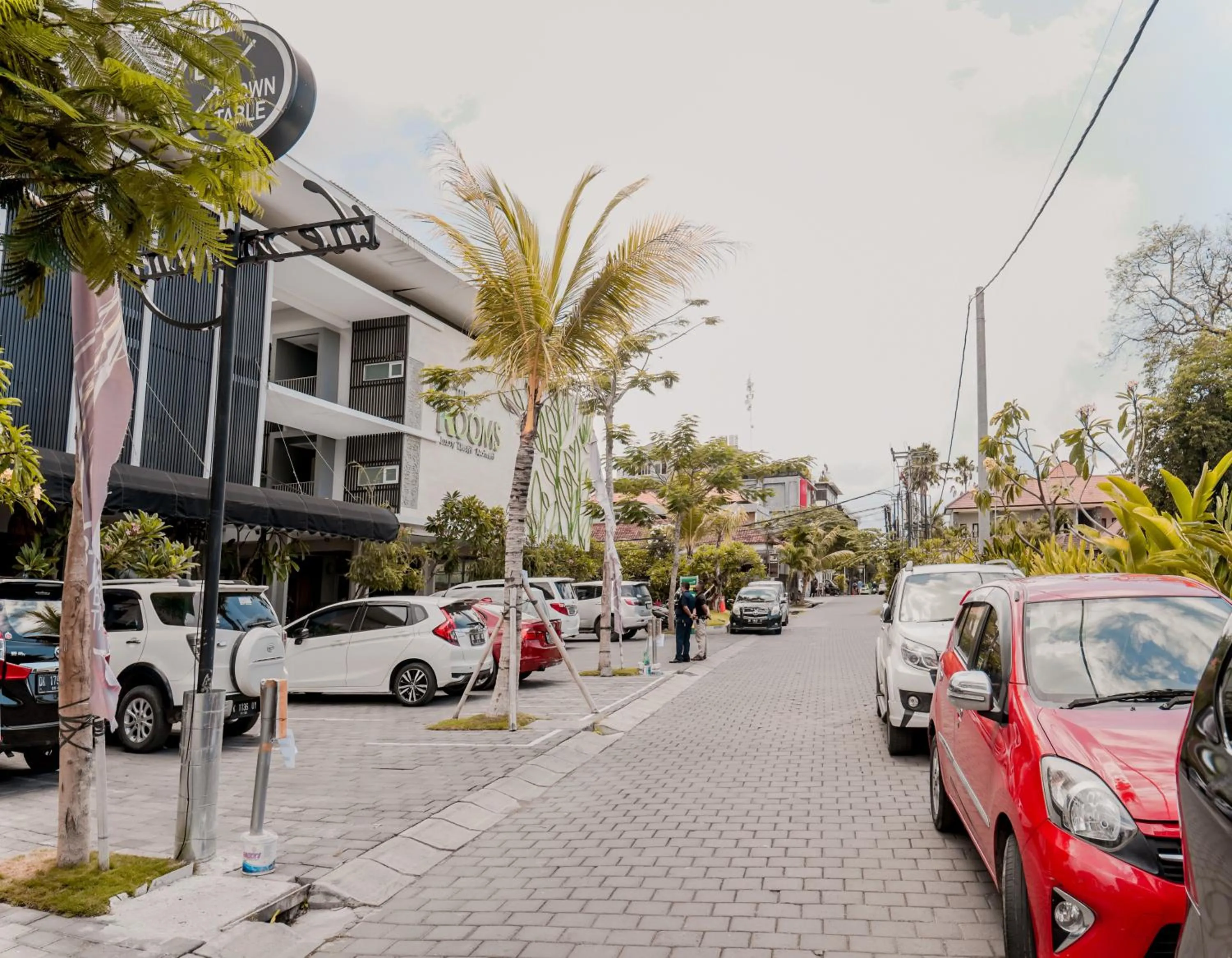 Parking in The Rooms Apartment Bali by ARM Hospitality