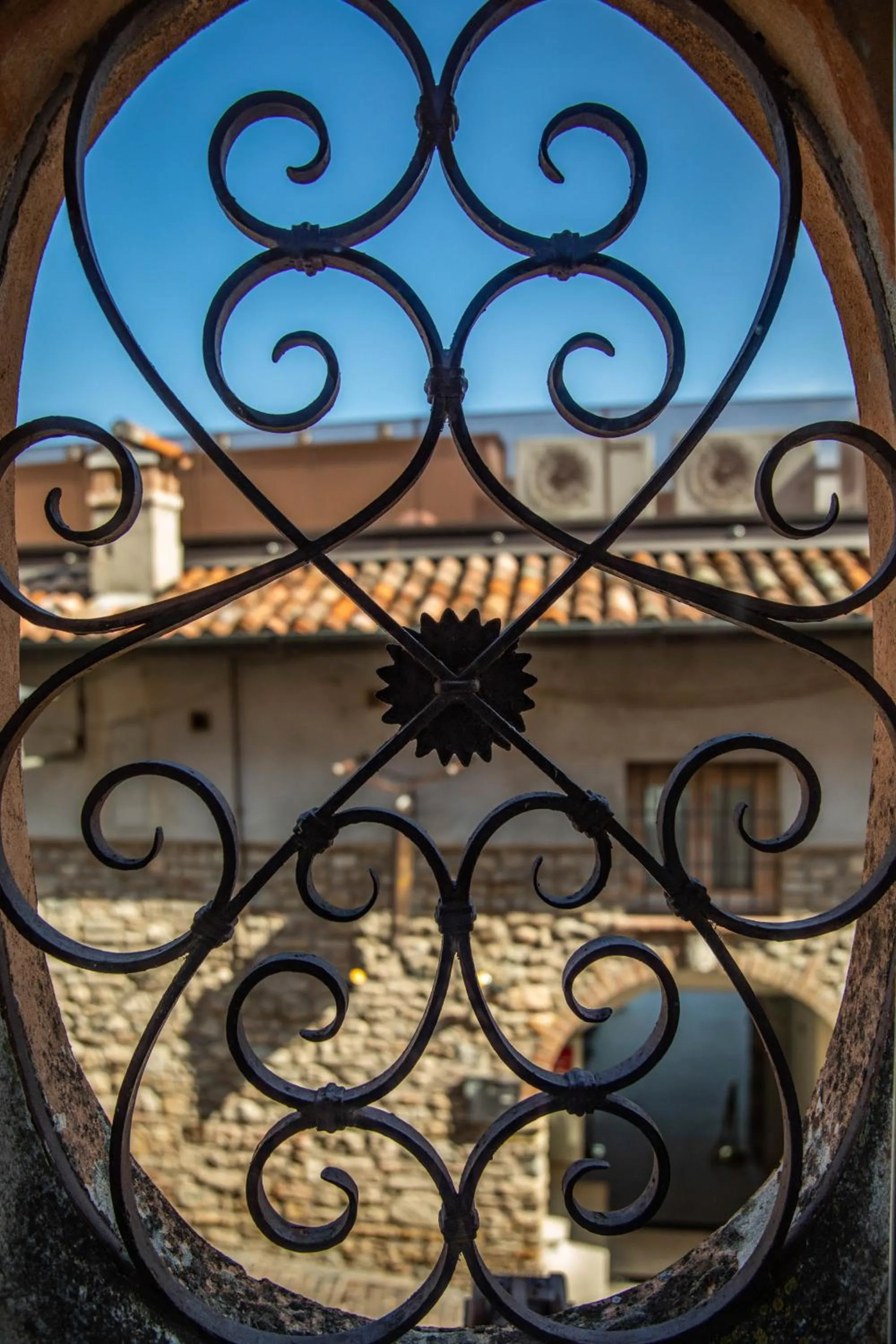 Decorative detail in Hotel Degli Oleandri