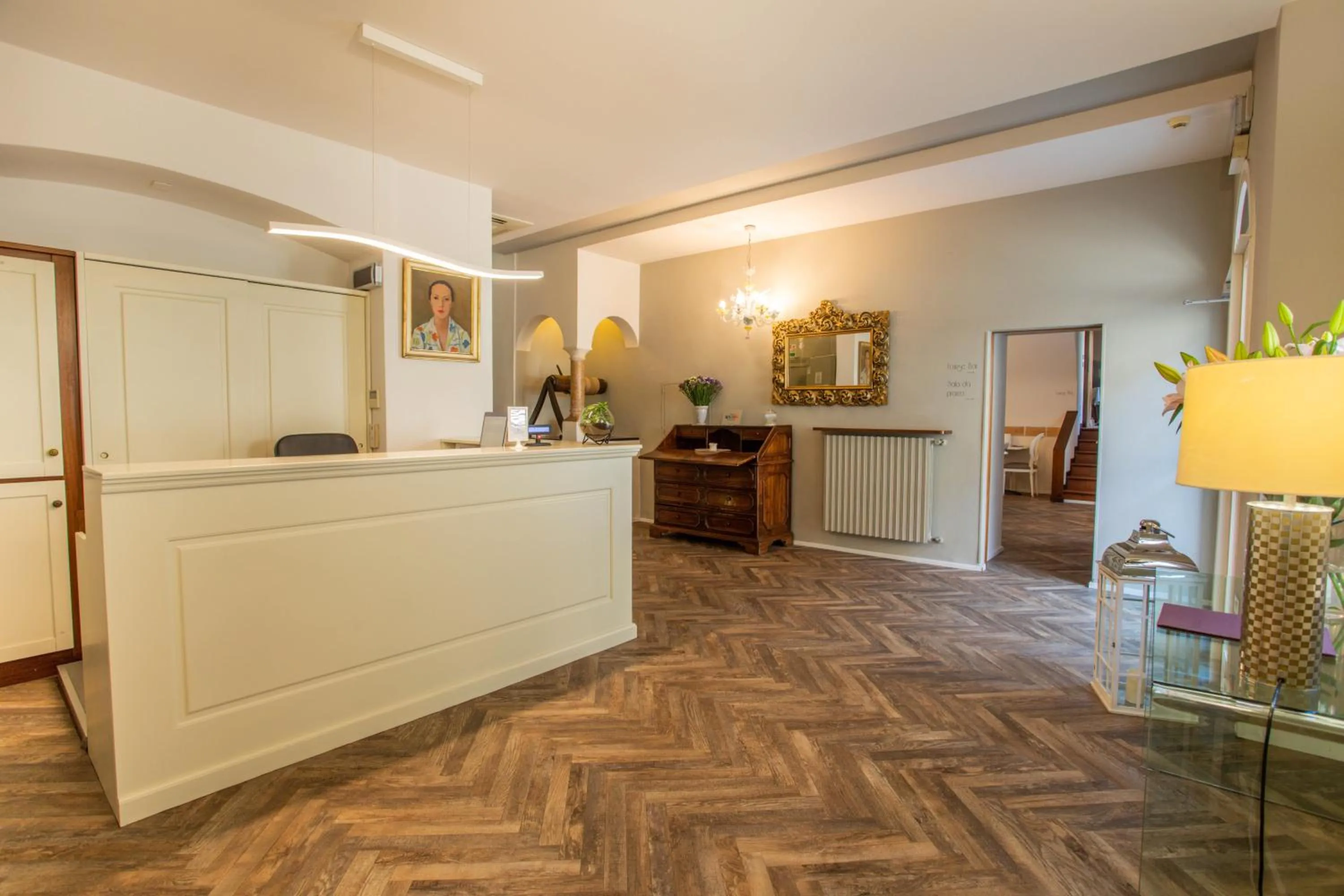 Lobby or reception in Hotel Degli Oleandri