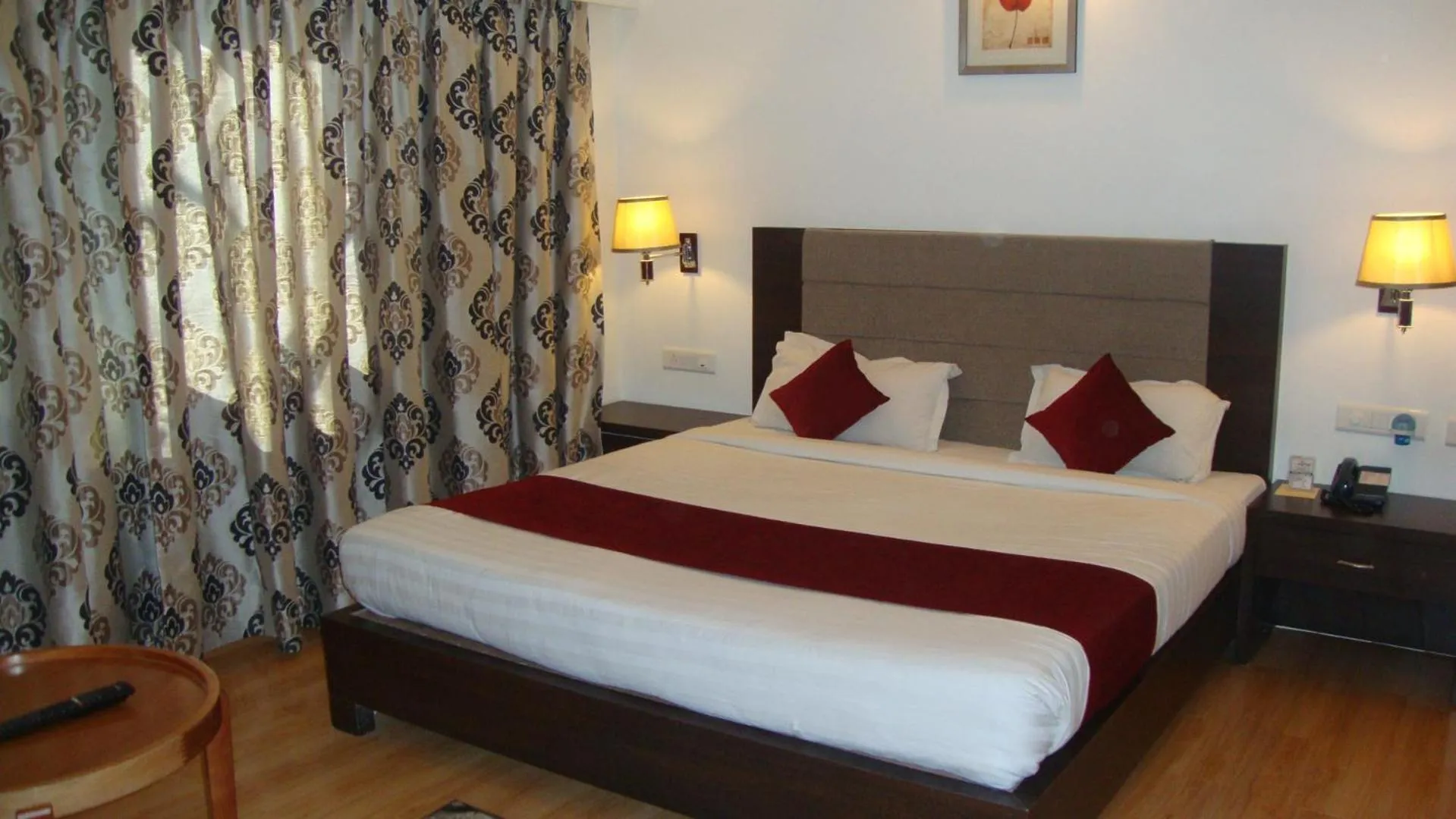 Photo of the whole room, Bed in Hotel Aditya