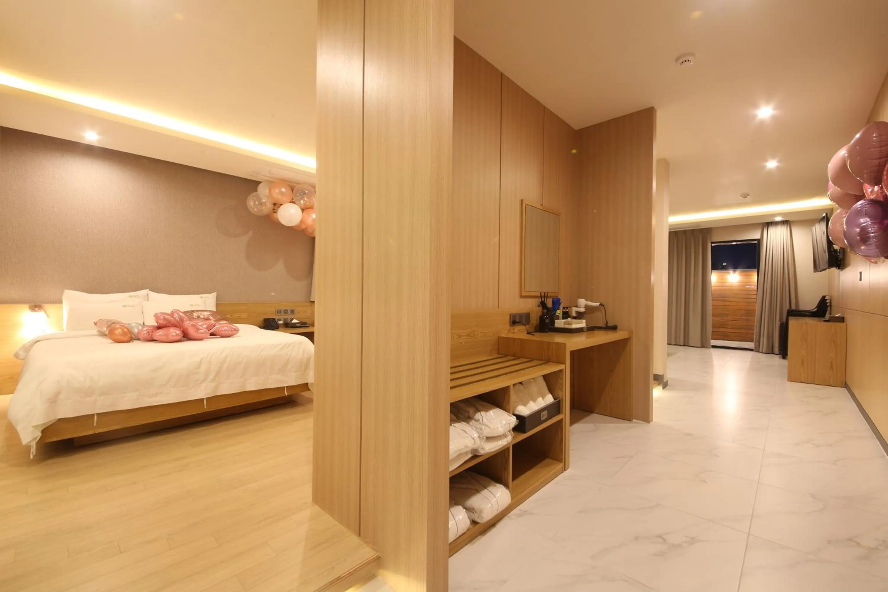 Bed in Hotel Prima Busan