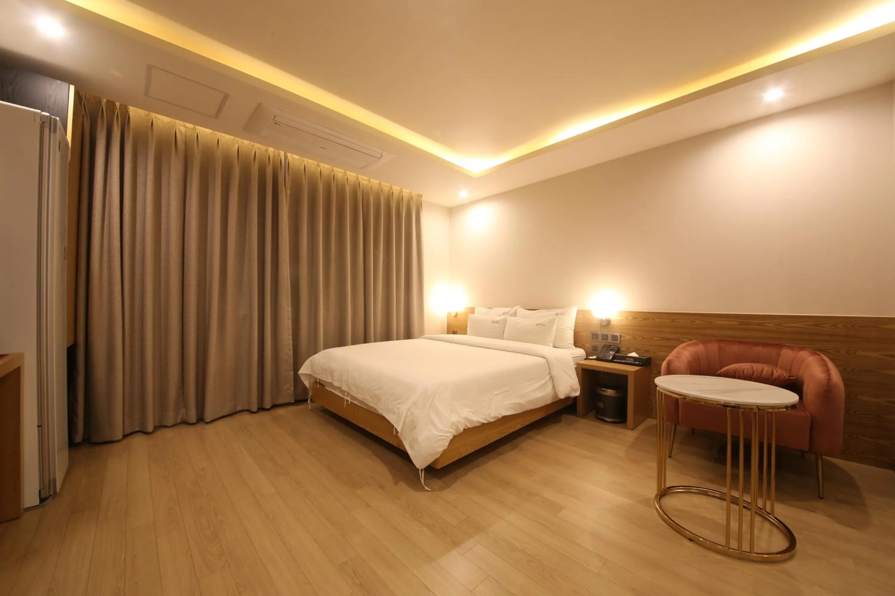 Bed in Hotel Prima Busan