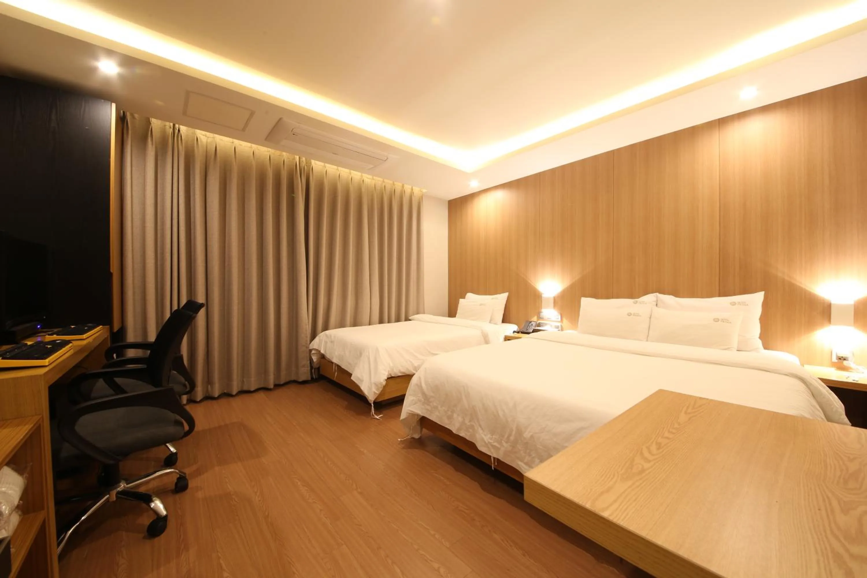 Bed in Hotel Prima Busan