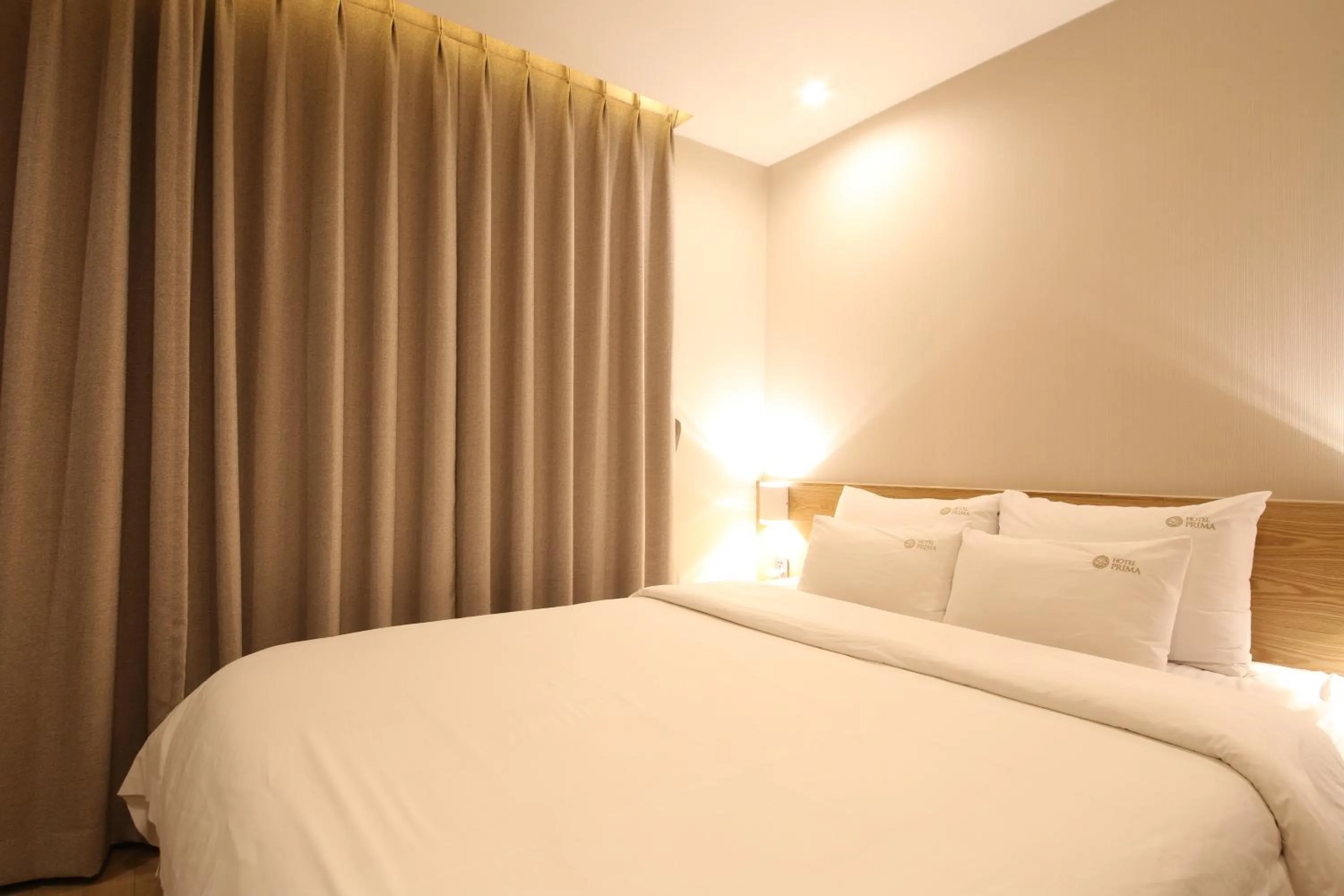 Bed in Hotel Prima Busan