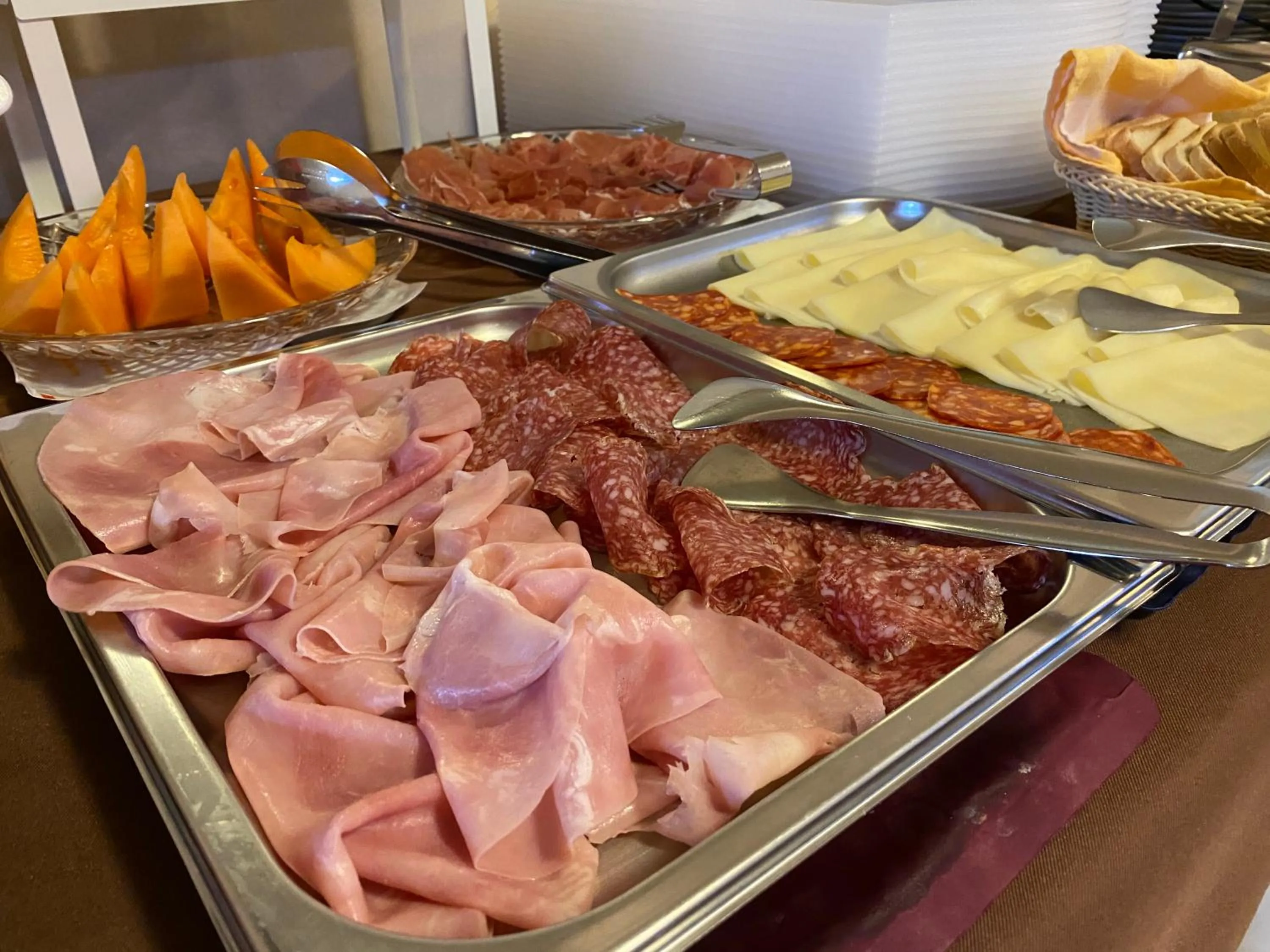 Food close-up in Hotel Villa Rosa