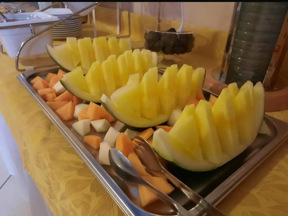 Breakfast in Hotel Villa Rosa