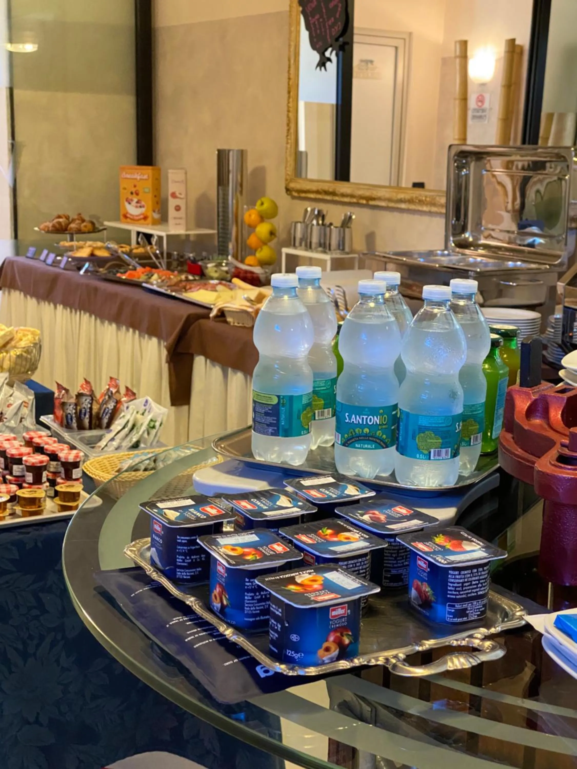 Food close-up in Hotel Villa Rosa