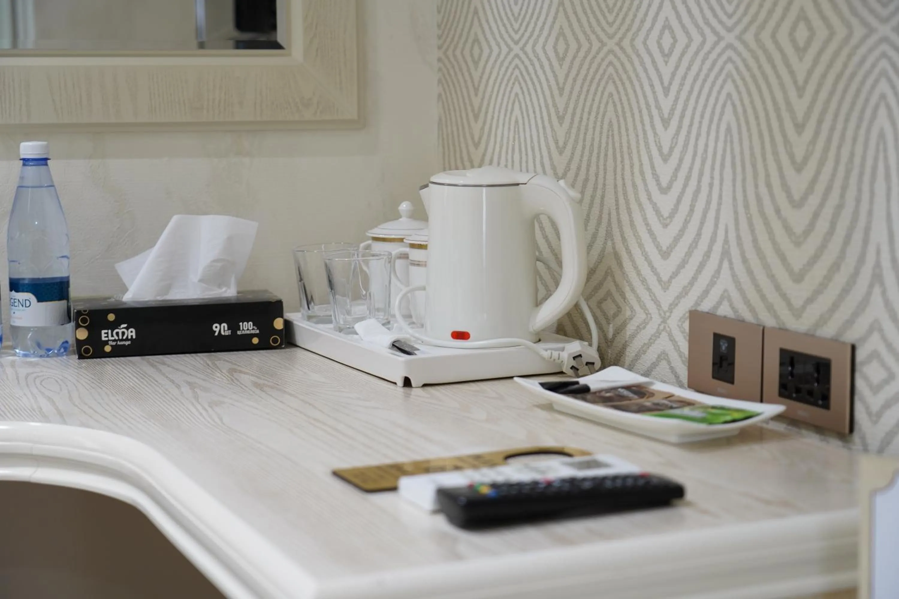 Coffee/tea facilities in Shaxzoda Elite Hotel