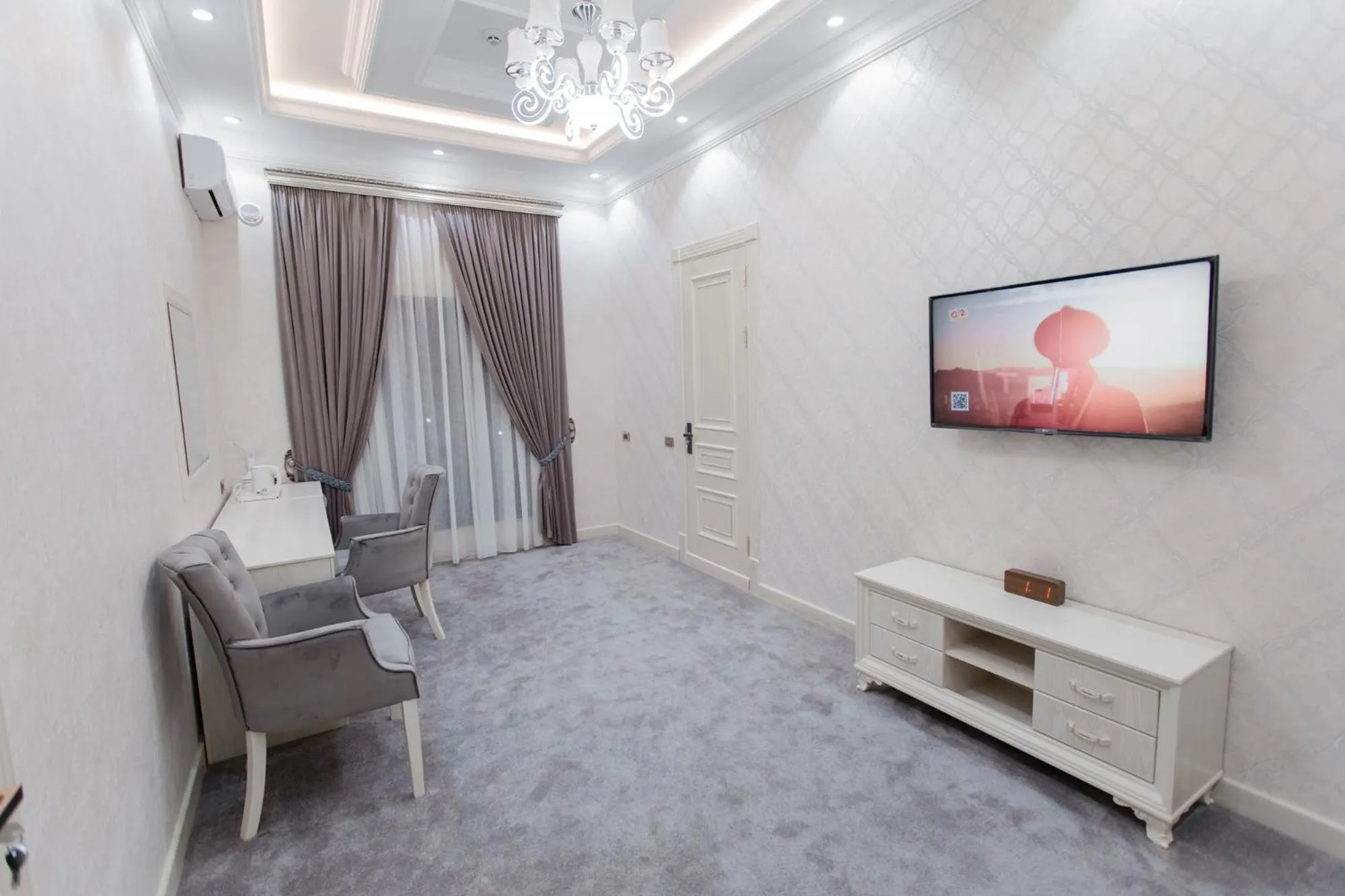 Living room in Shaxzoda Elite Hotel