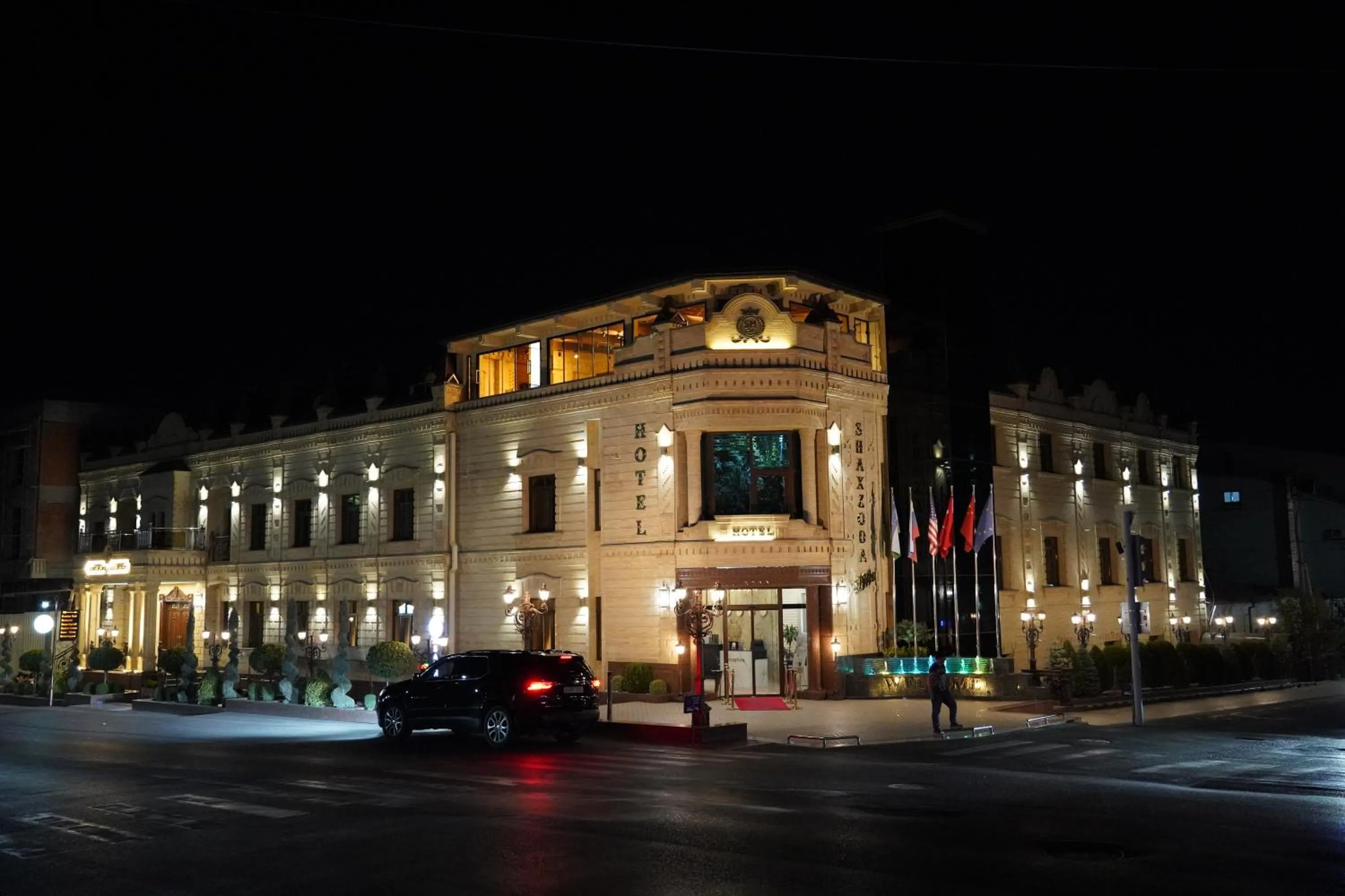 Property building in Shaxzoda Elite Hotel