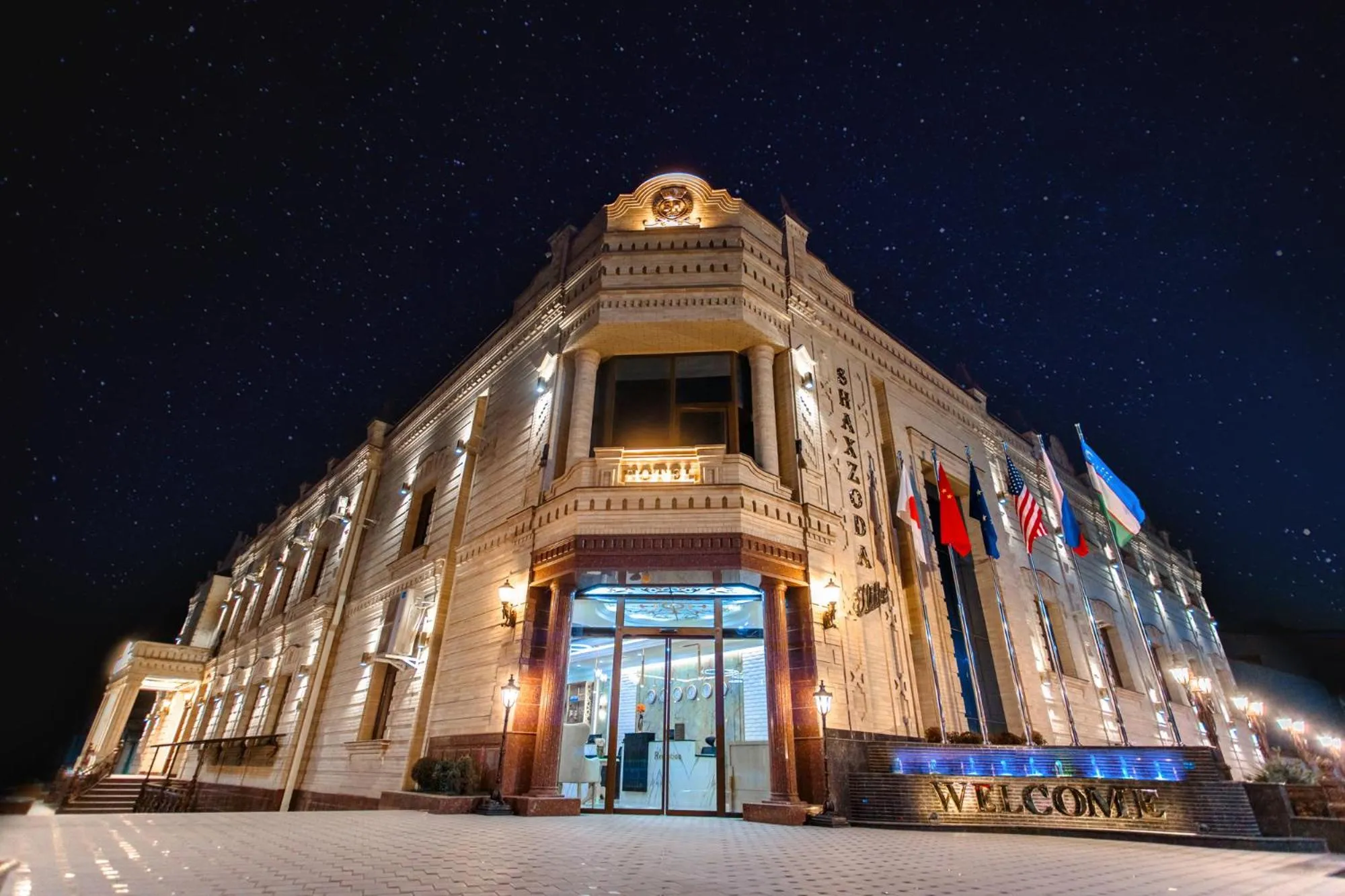 Facade/entrance in Shaxzoda Elite Hotel