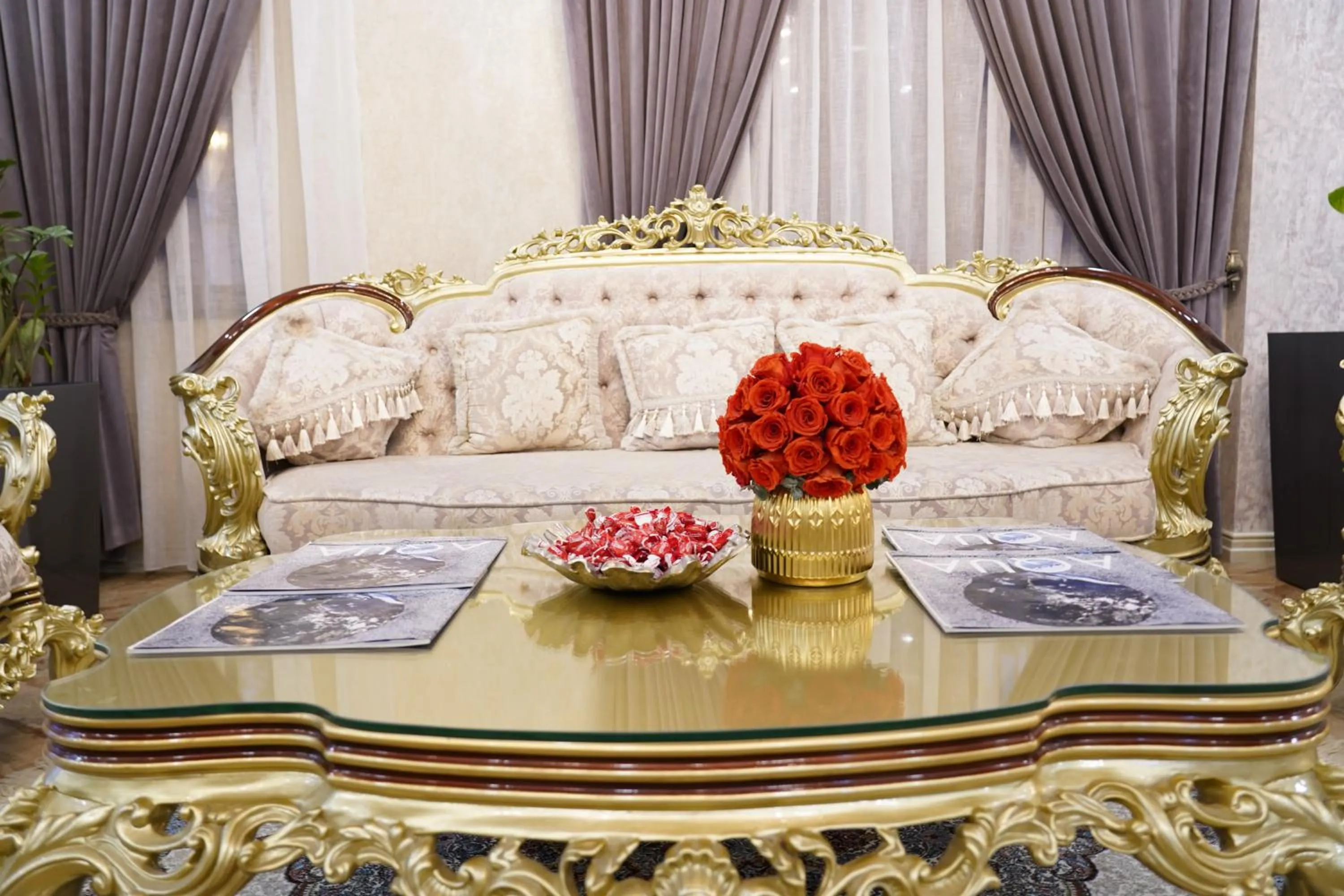 Living room, Bed in Shaxzoda Elite Hotel