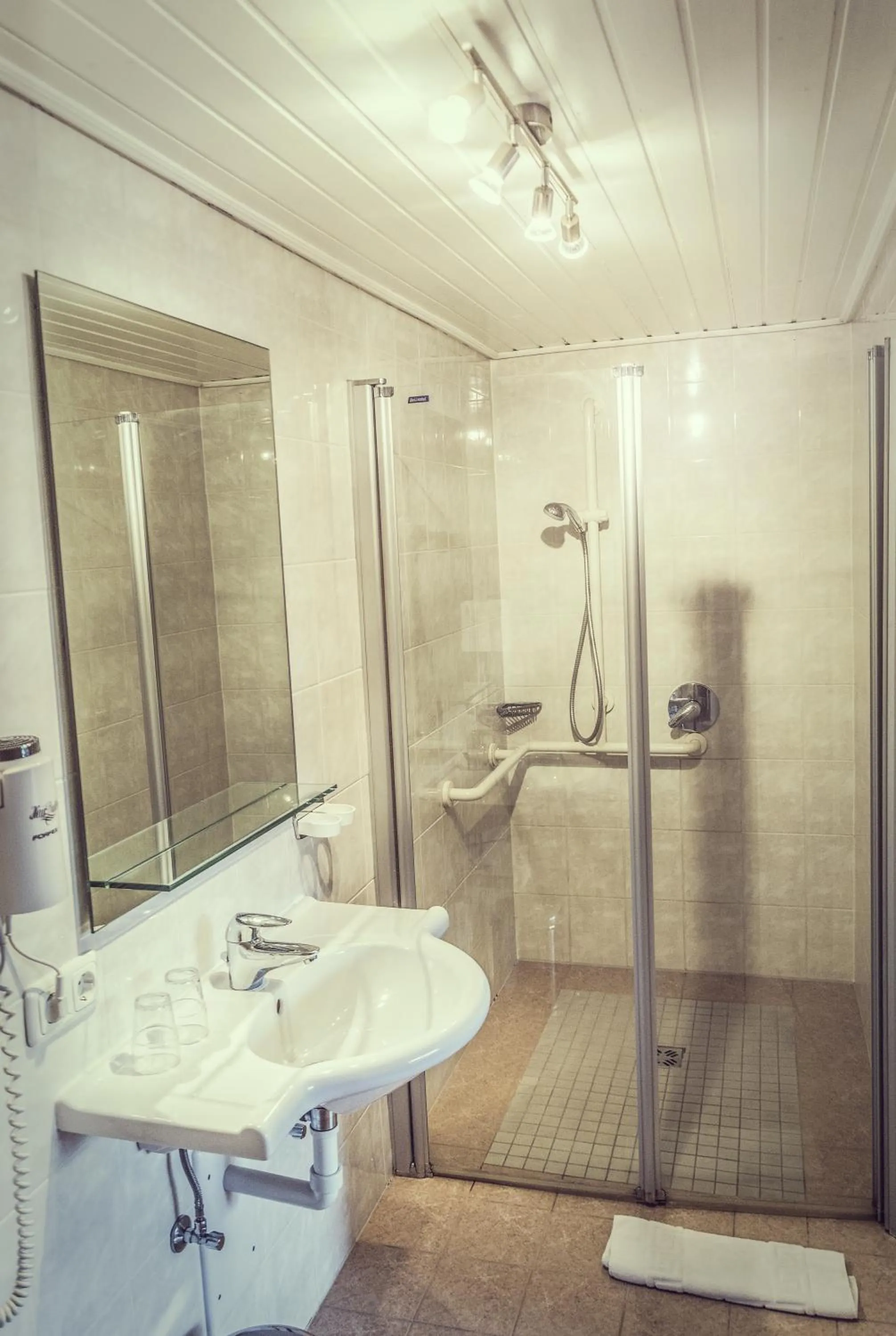 Shower in Gasthof Pension Alpenblick