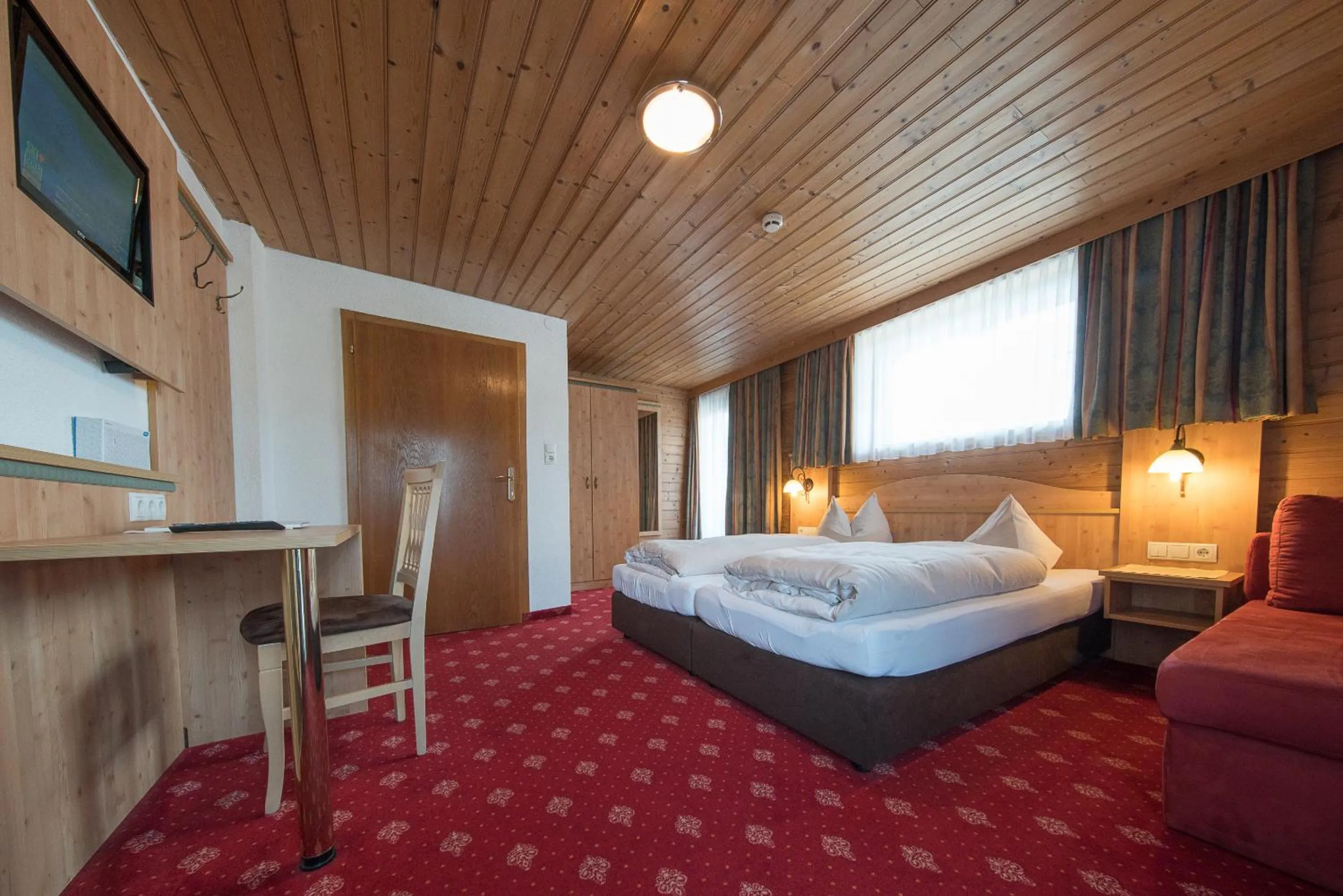 Bedroom, Bed in Gasthof Pension Alpenblick