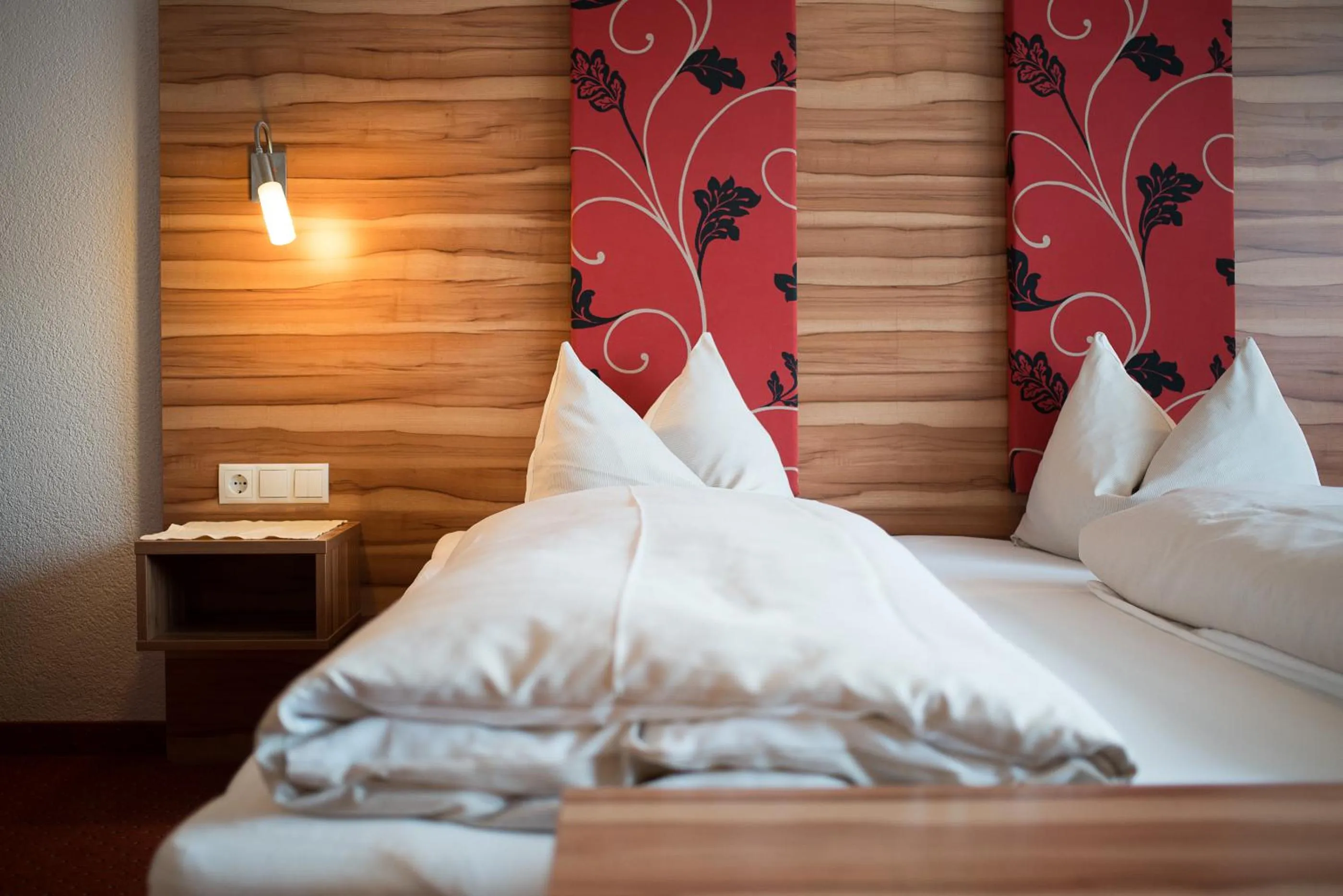 Photo of the whole room, Bed in Gasthof Pension Alpenblick