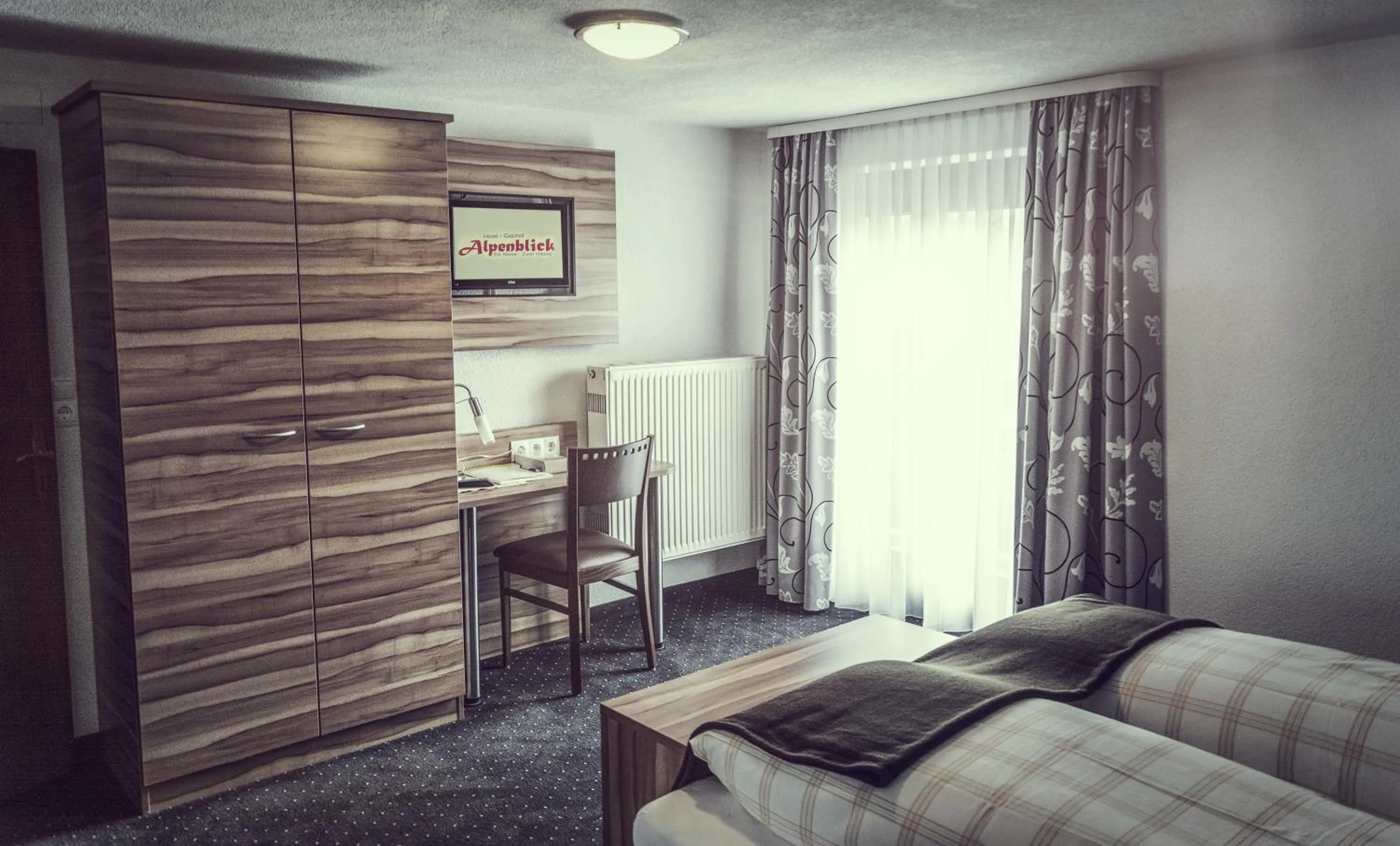 Decorative detail, Bed in Gasthof Pension Alpenblick