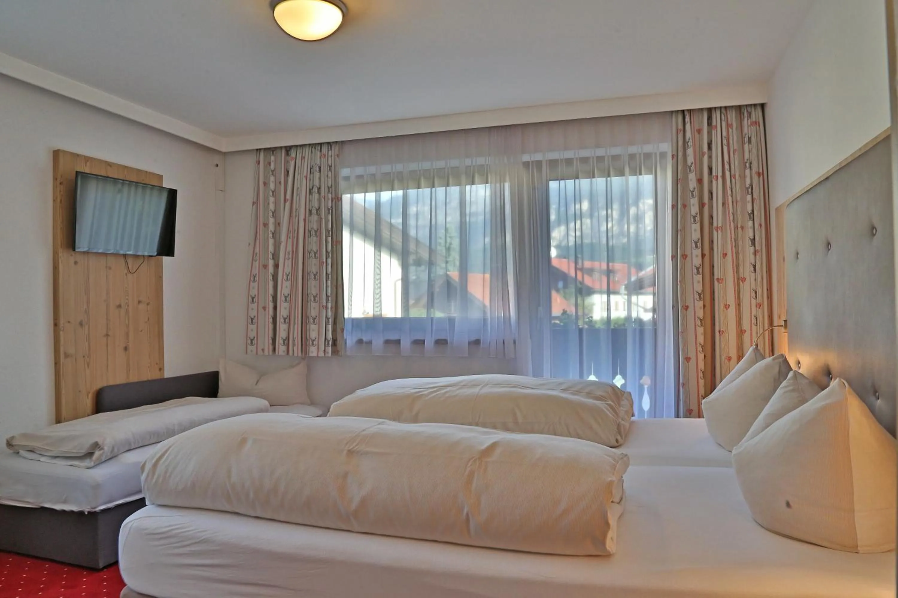 Bed in Gasthof Pension Alpenblick