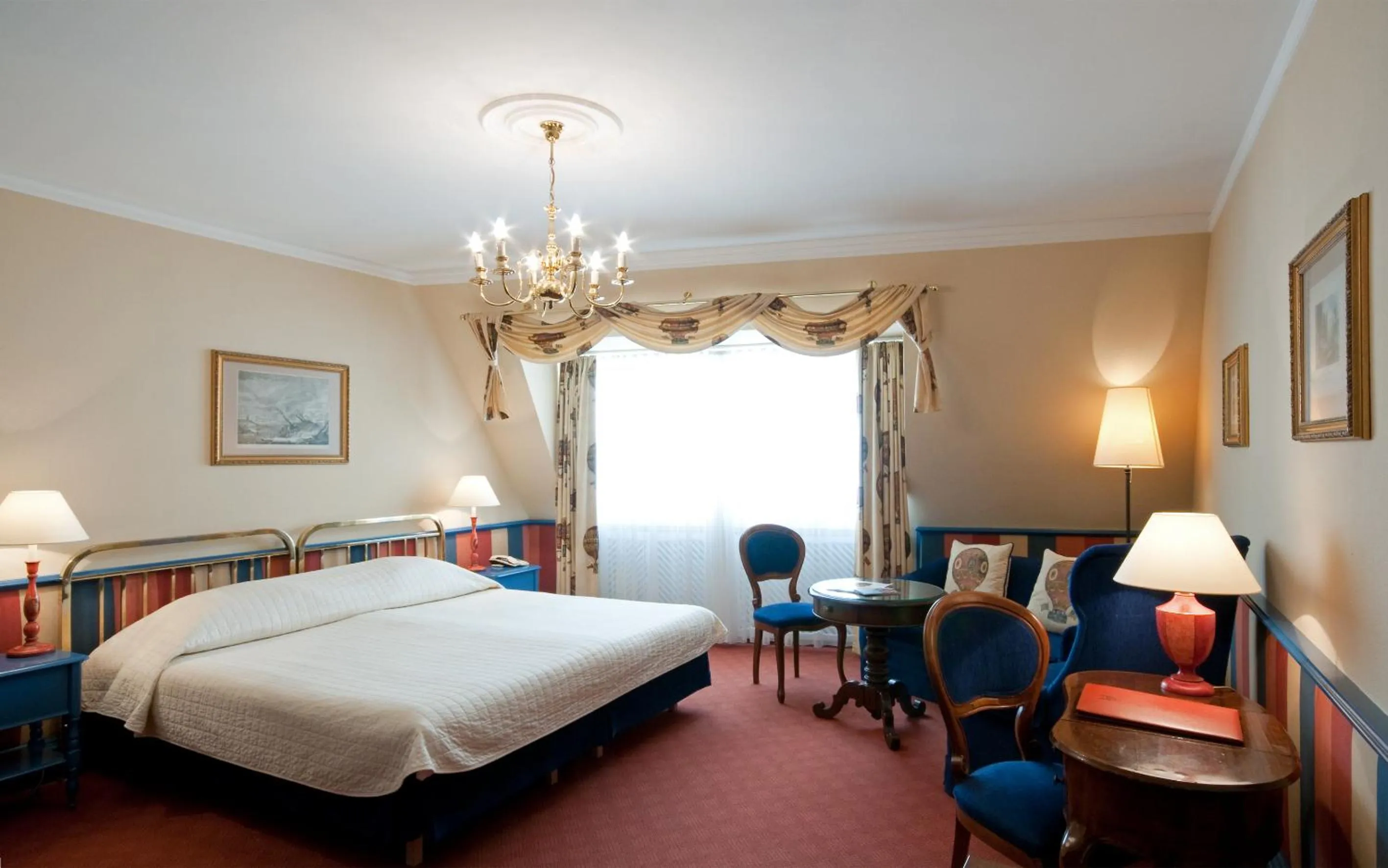 Bed in Hotel König von Ungarn