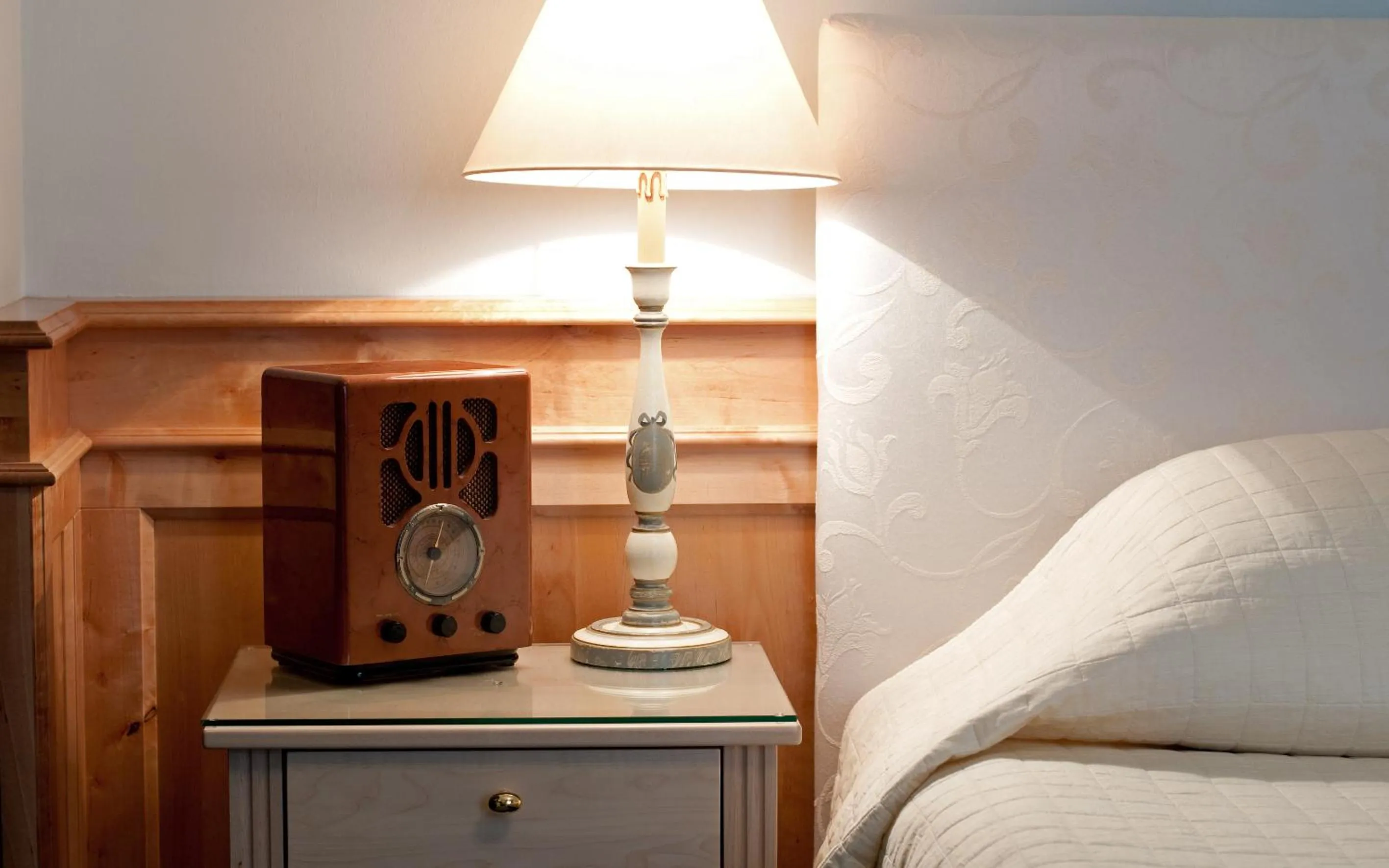 Bed in Hotel König von Ungarn