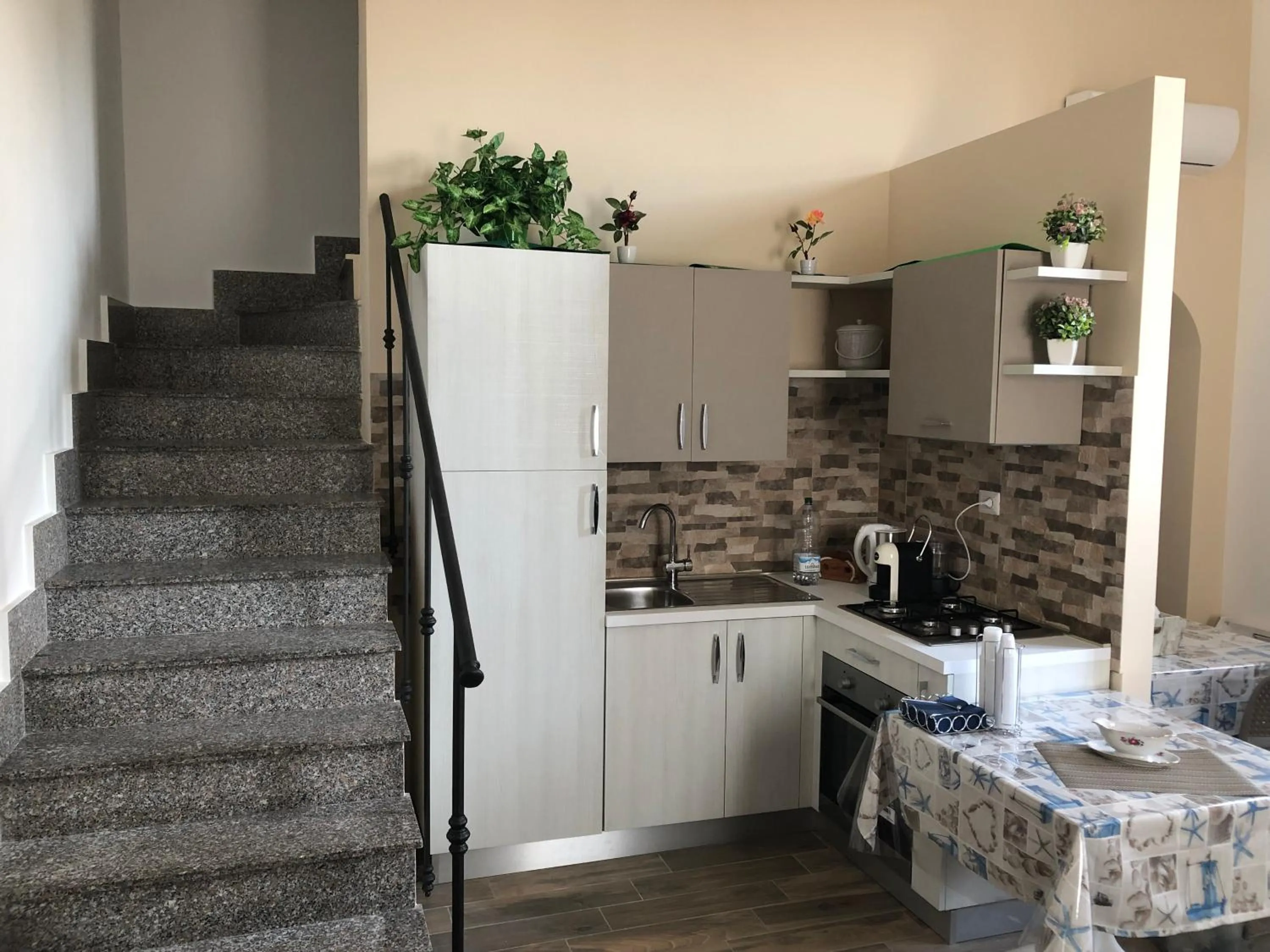 Kitchen or kitchenette in La punta dei venti