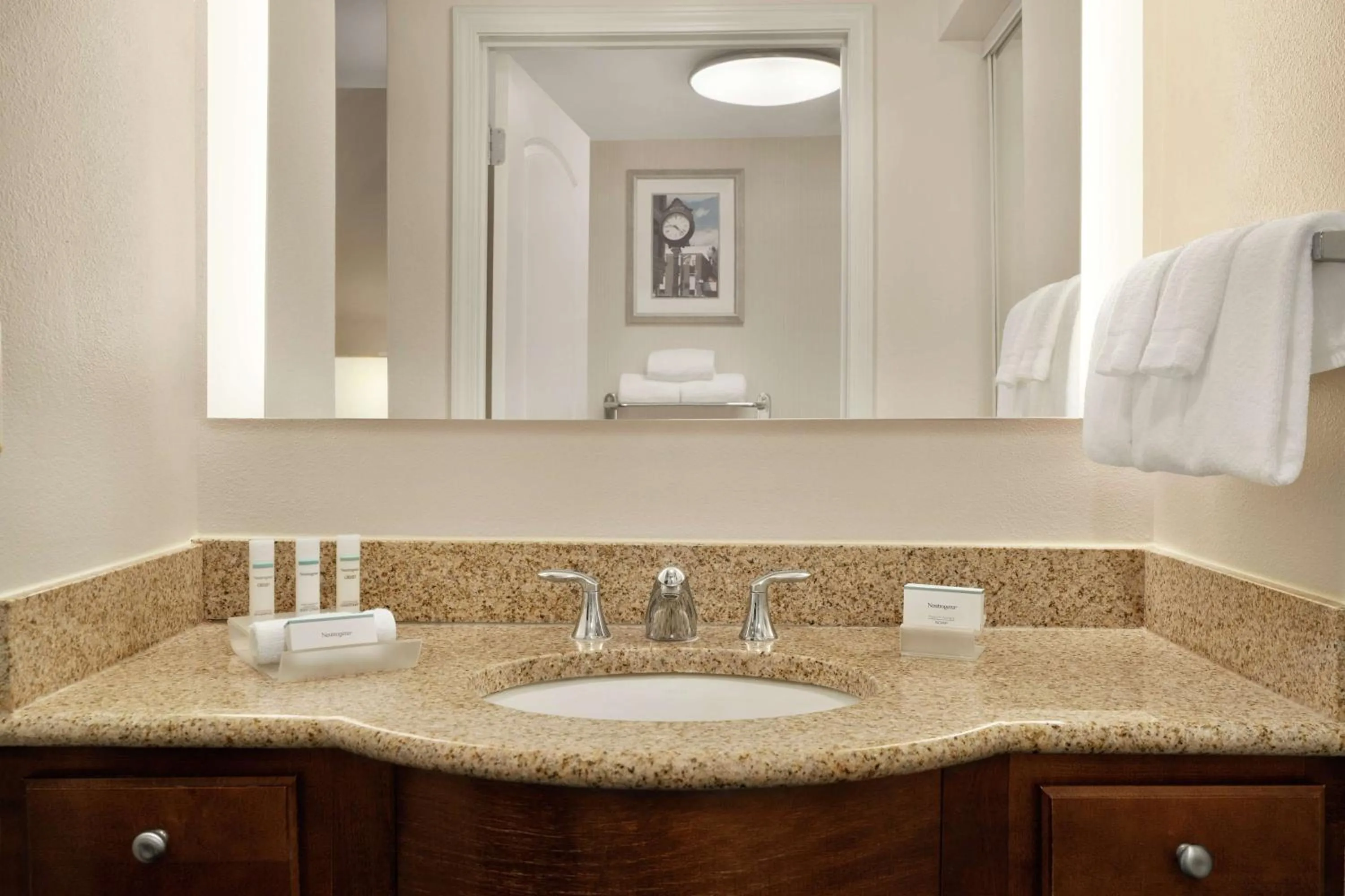 Bathroom in Homewood Suites by Hilton Dover - Rockaway