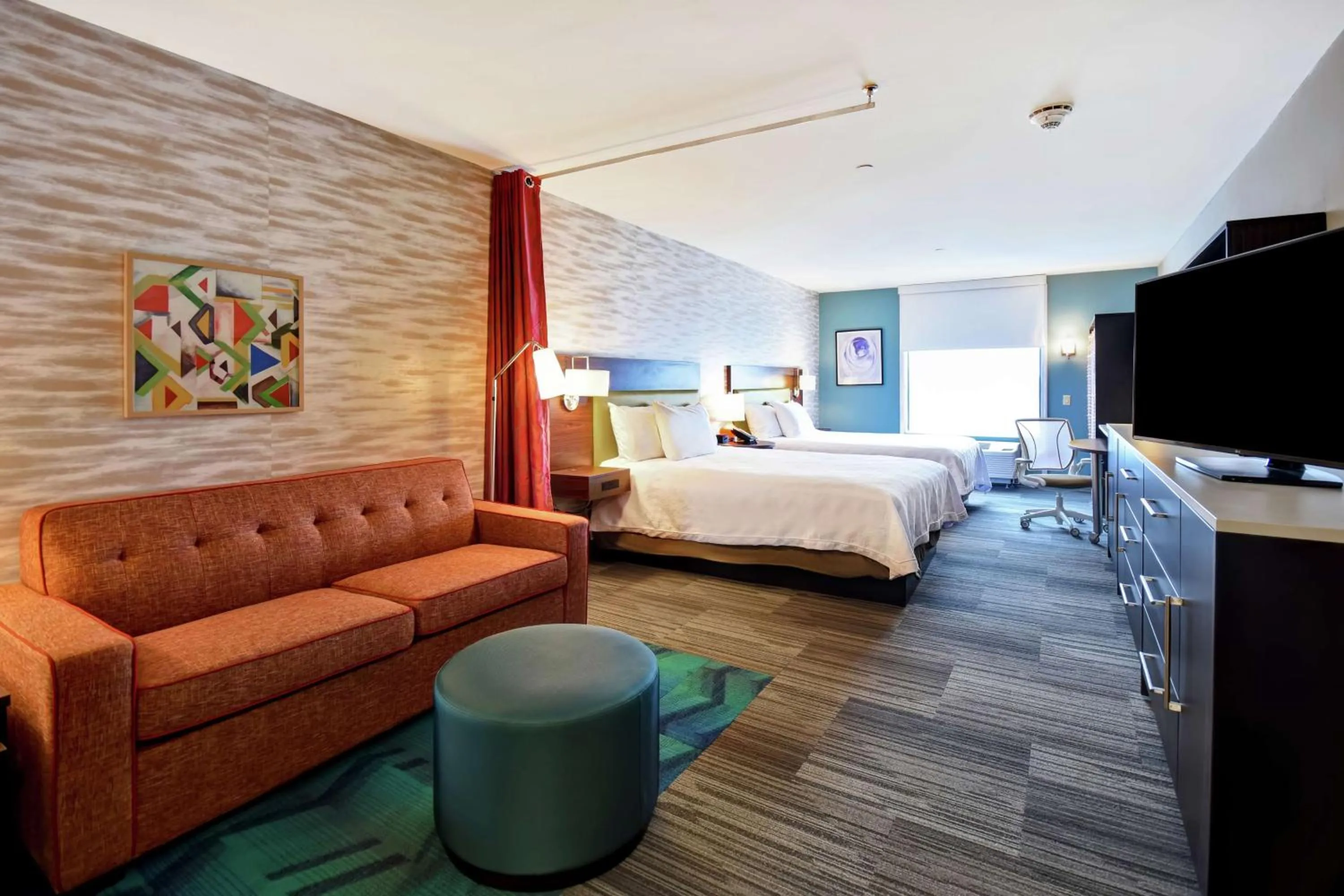 Bedroom, Bed in Home2 Suites By Hilton Amherst Buffalo