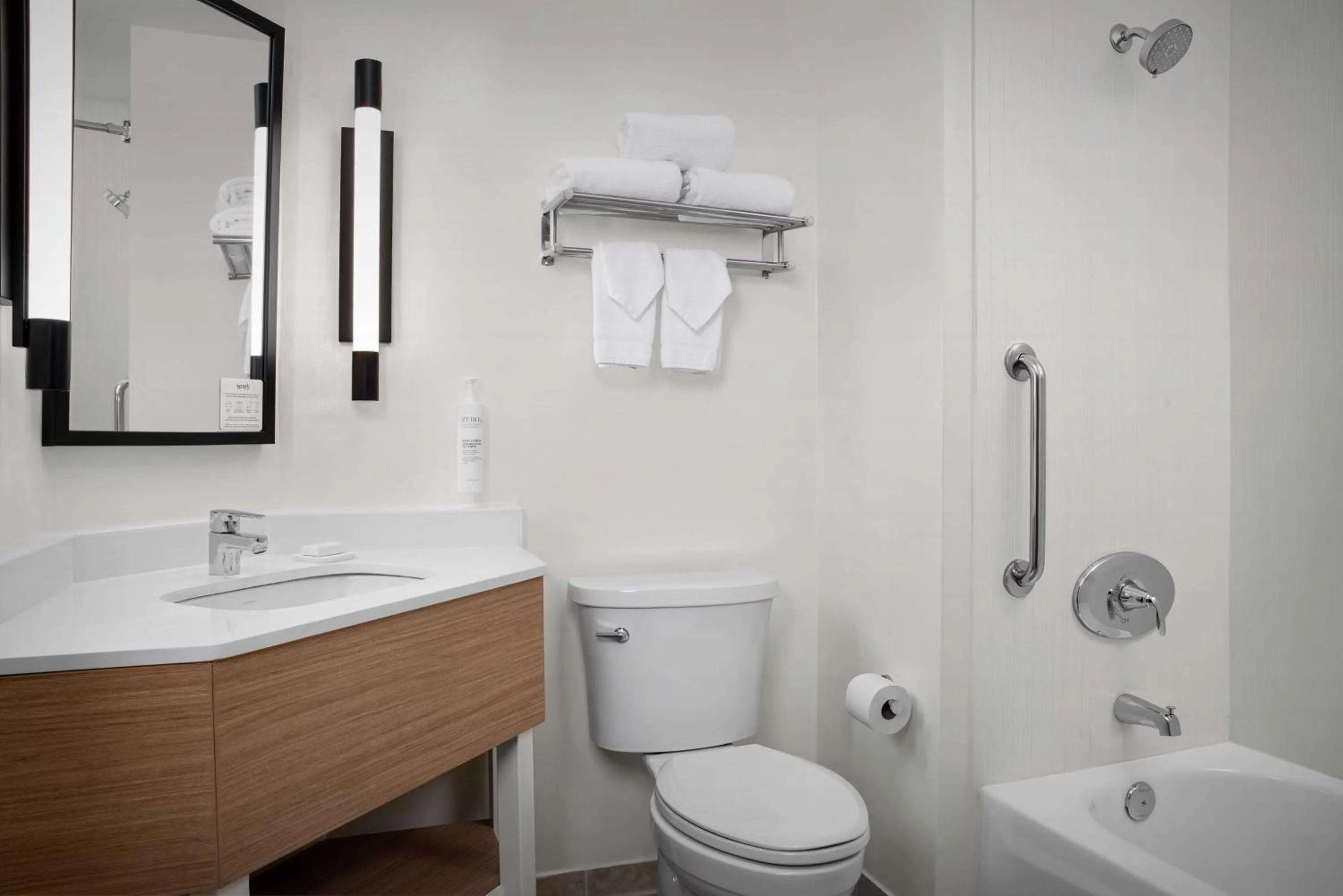 Bathroom in Spark by Hilton Tampa Brandon