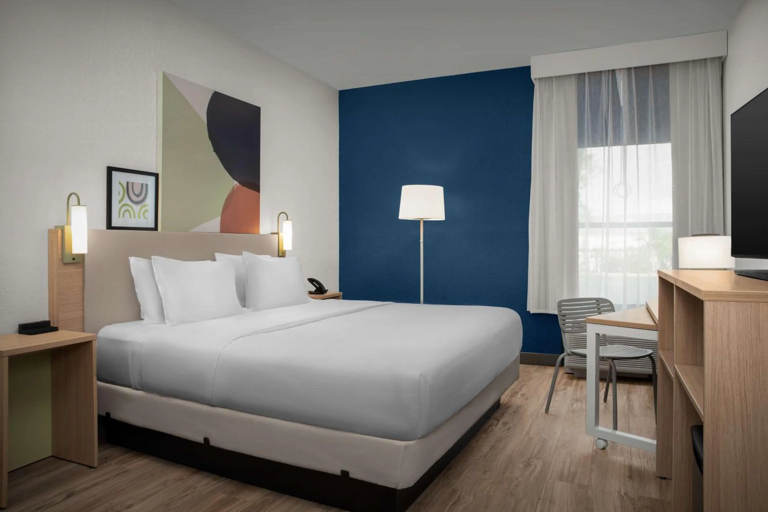 Bed in Spark by Hilton Tampa Brandon