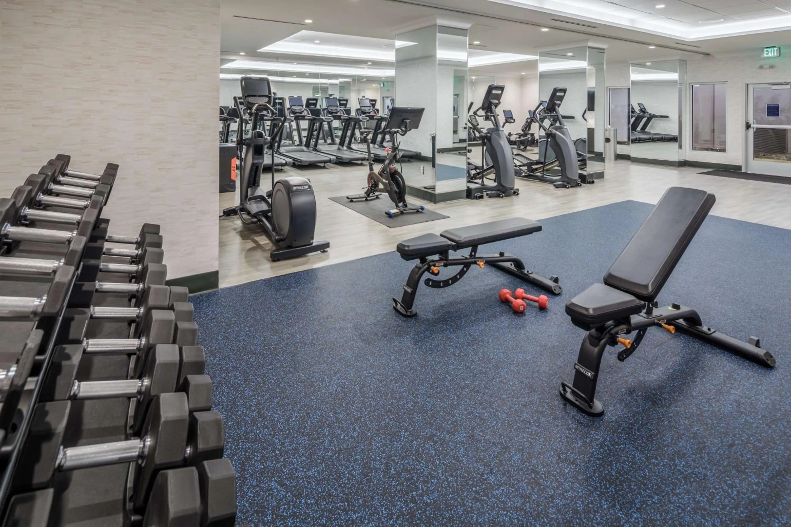 Fitness centre/facilities in DoubleTree by Hilton Hotel Denver