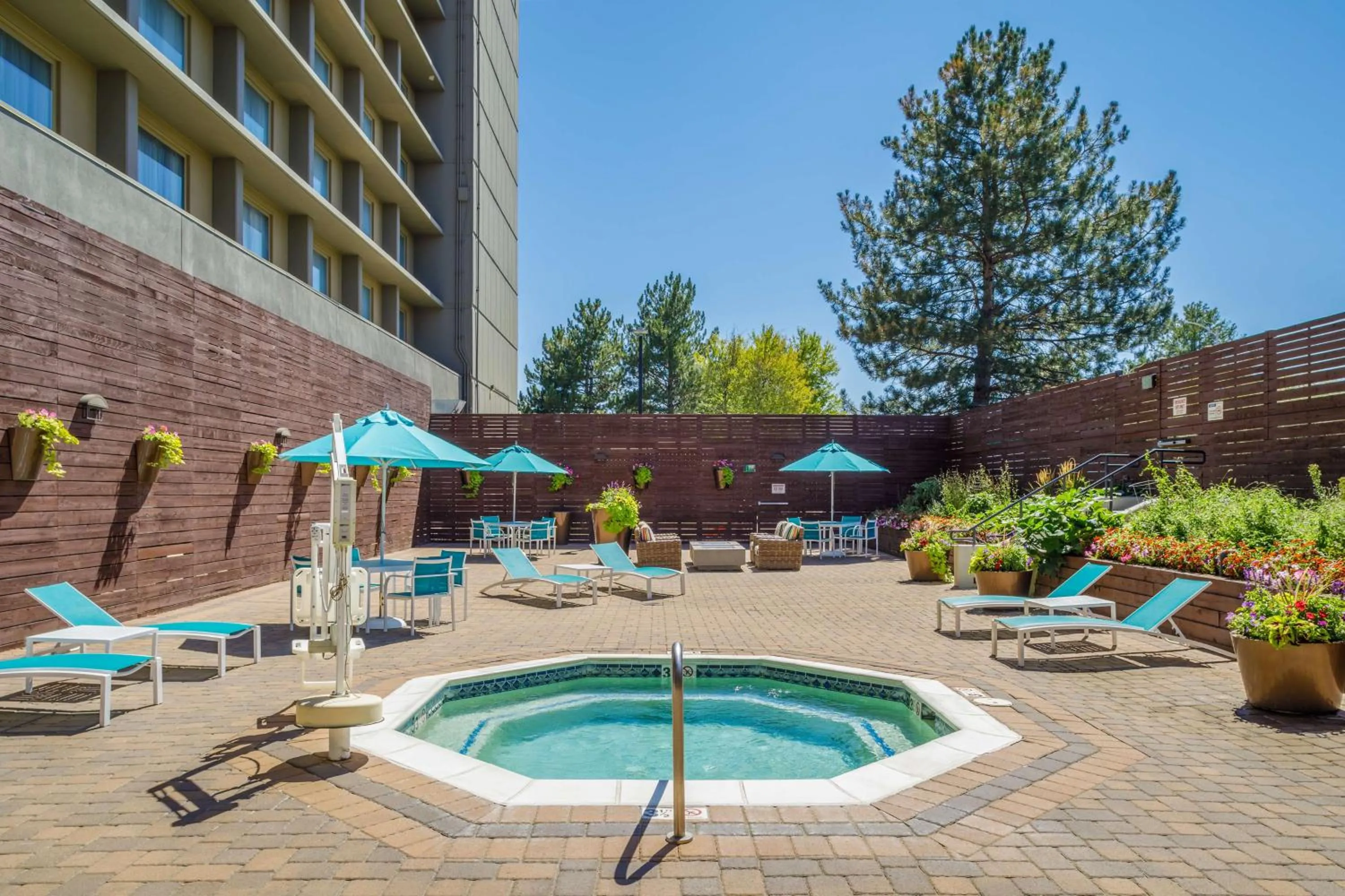 Hot Tub in DoubleTree by Hilton Hotel Denver