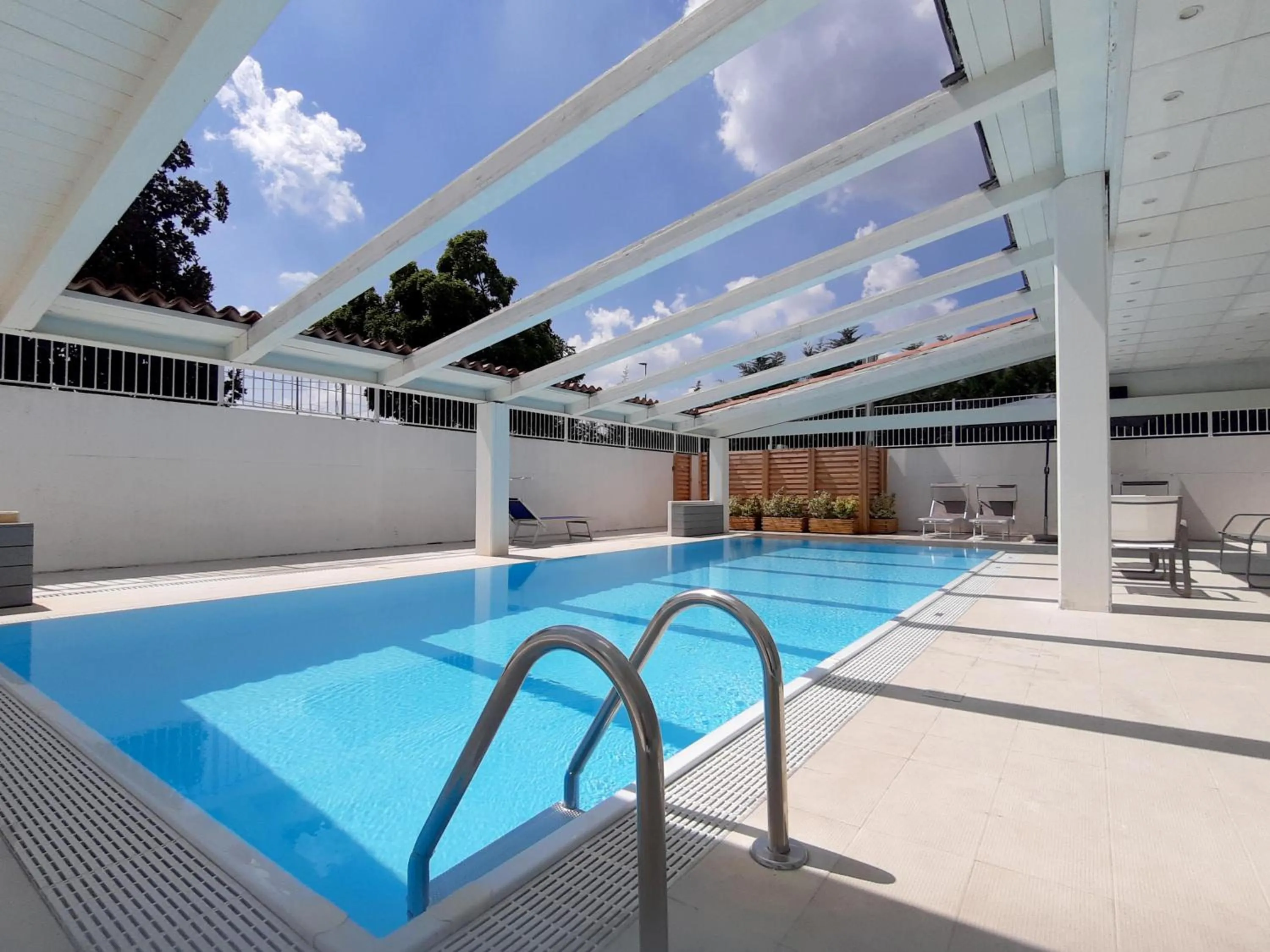 Pool view in Bed and Breakfast Villa Sofia