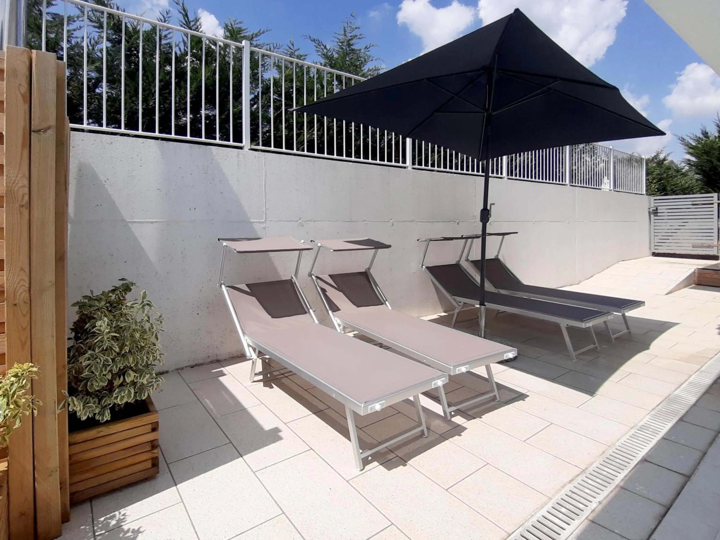 Patio in Bed and Breakfast Villa Sofia