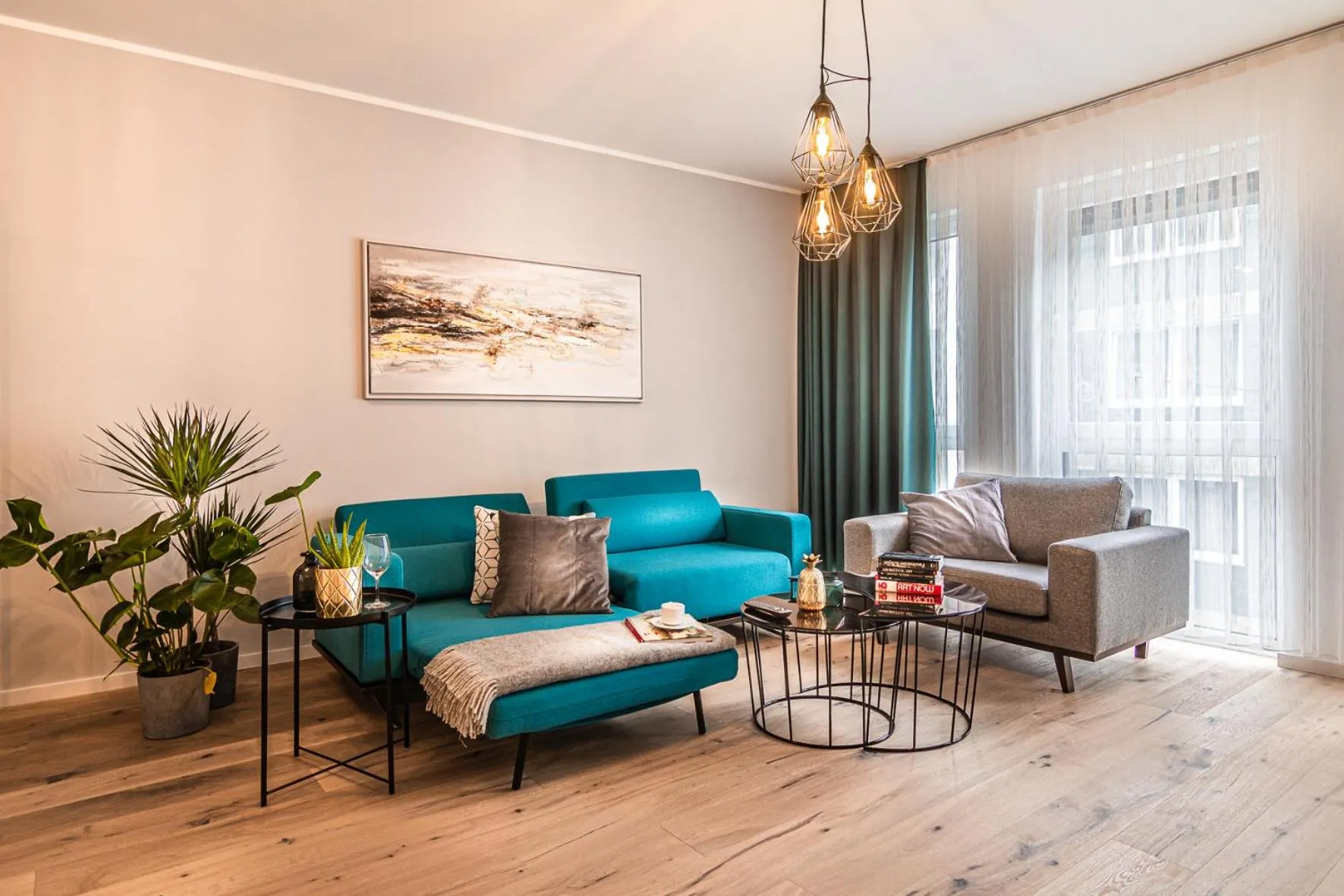 Living room in Sleep Inn Düsseldorf Suites