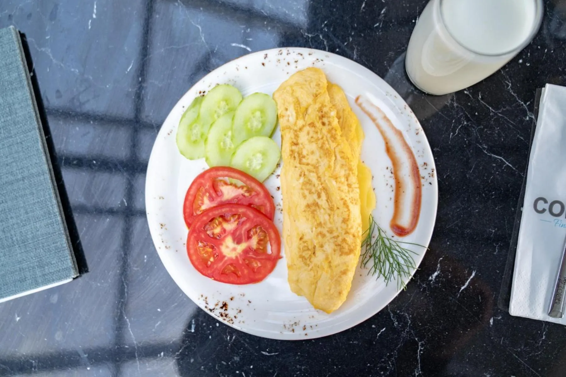 Breakfast in Sky Corner Hotel