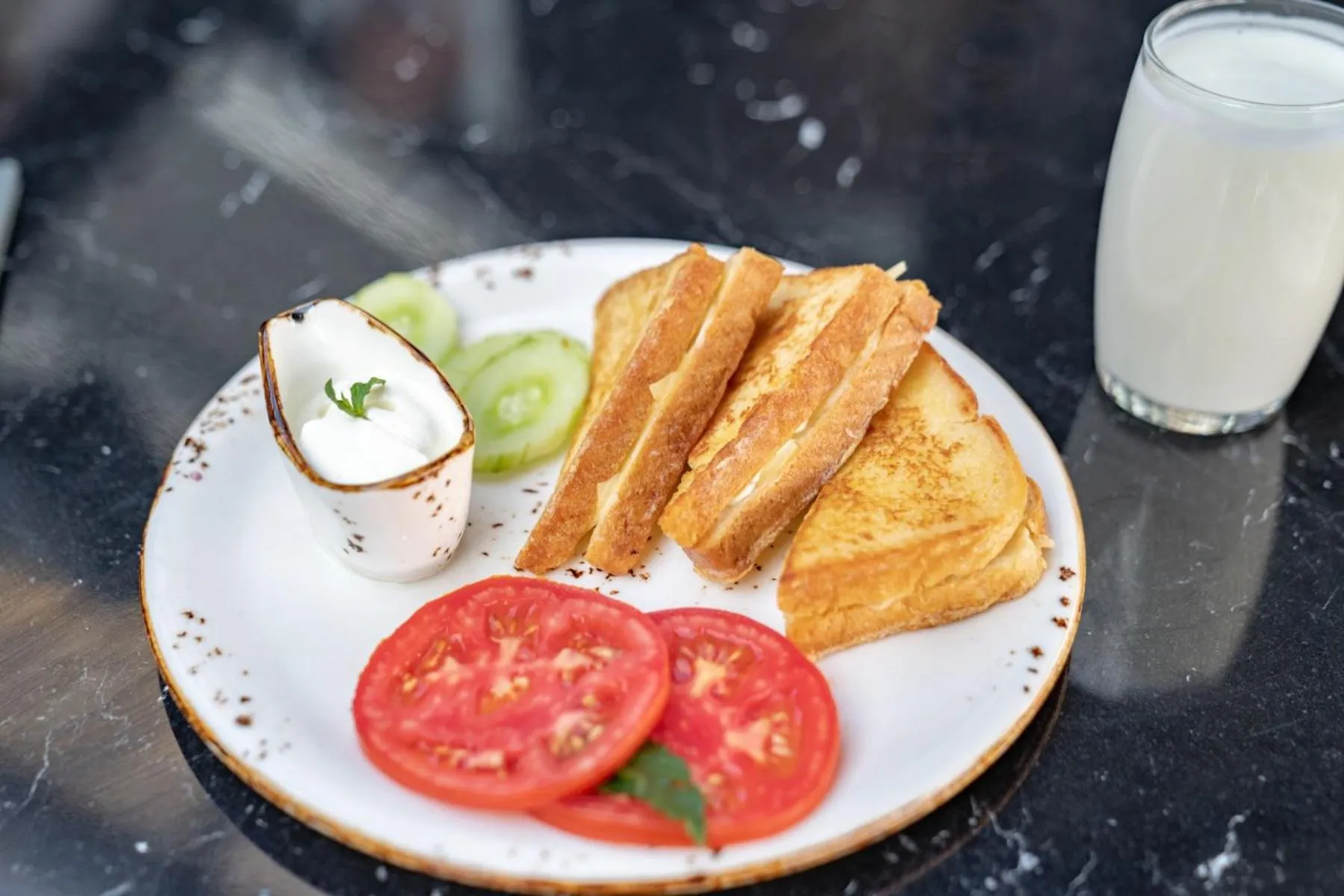 Buffet breakfast in Sky Corner Hotel