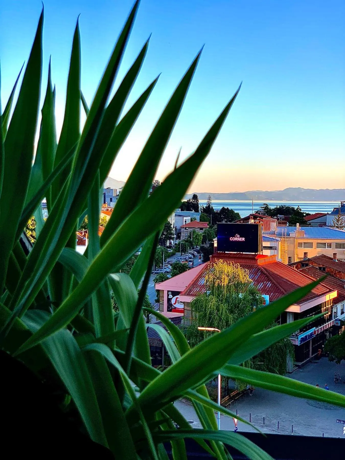 City view in Sky Corner Hotel