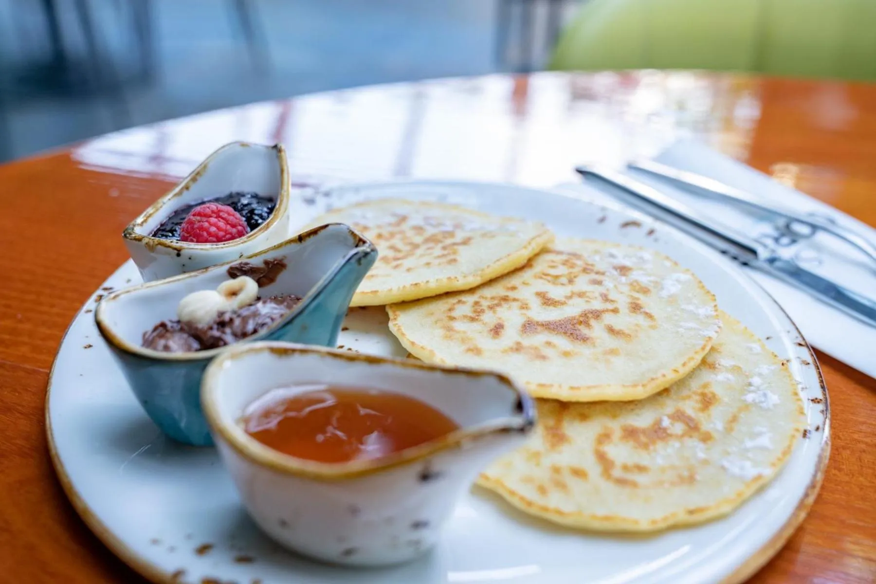 Breakfast in Sky Corner Hotel