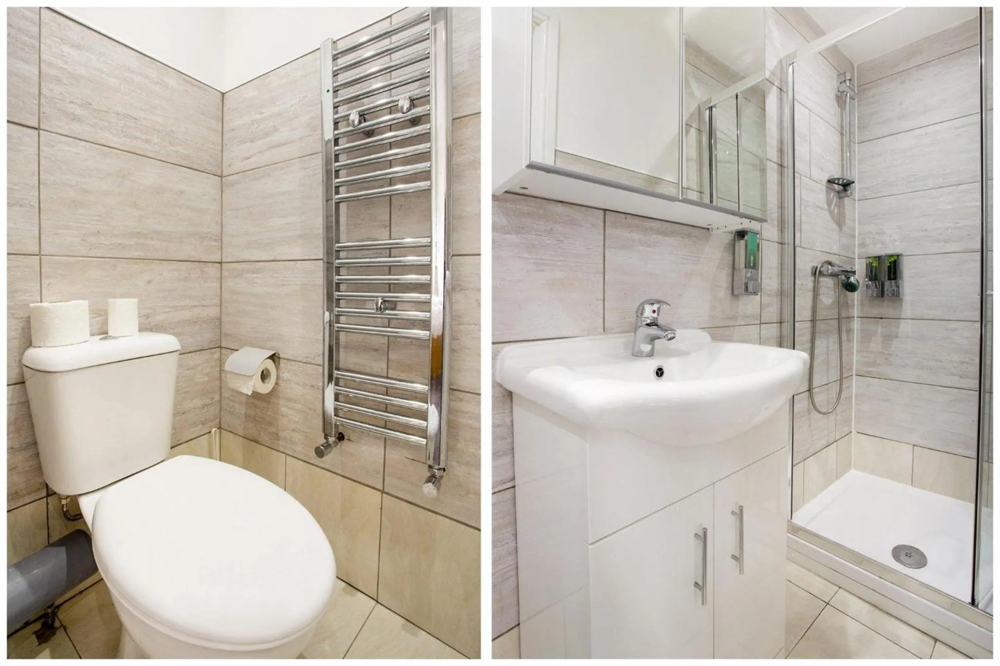 Bathroom in The Broadway Hotel - London Heathrow