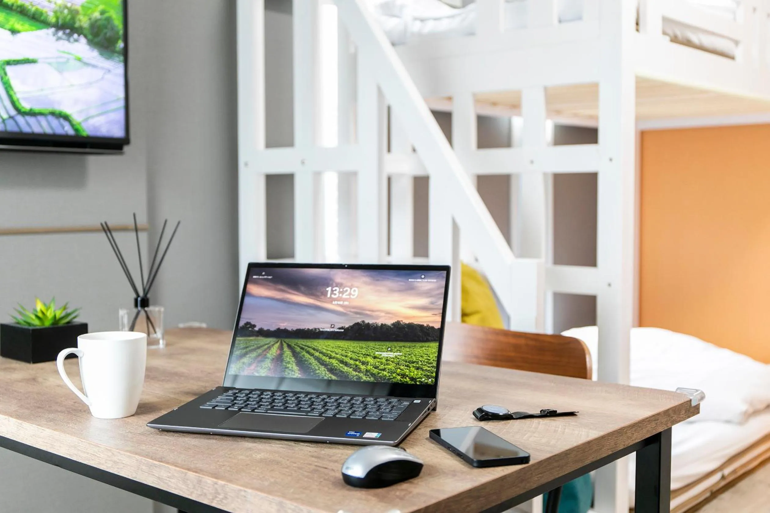 Photo of the whole room in The Base Sapporo Susukino