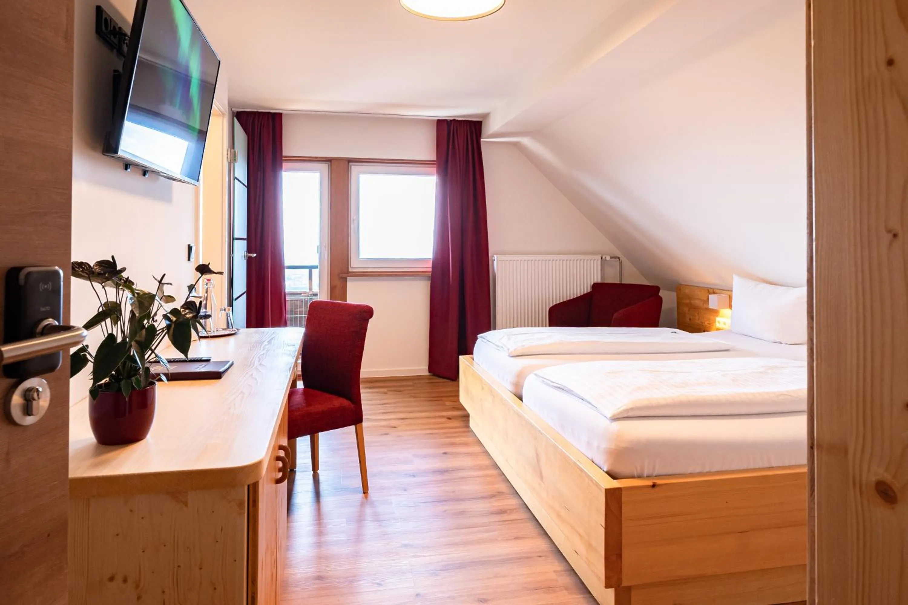 Bed in Hotel Spinnerhof