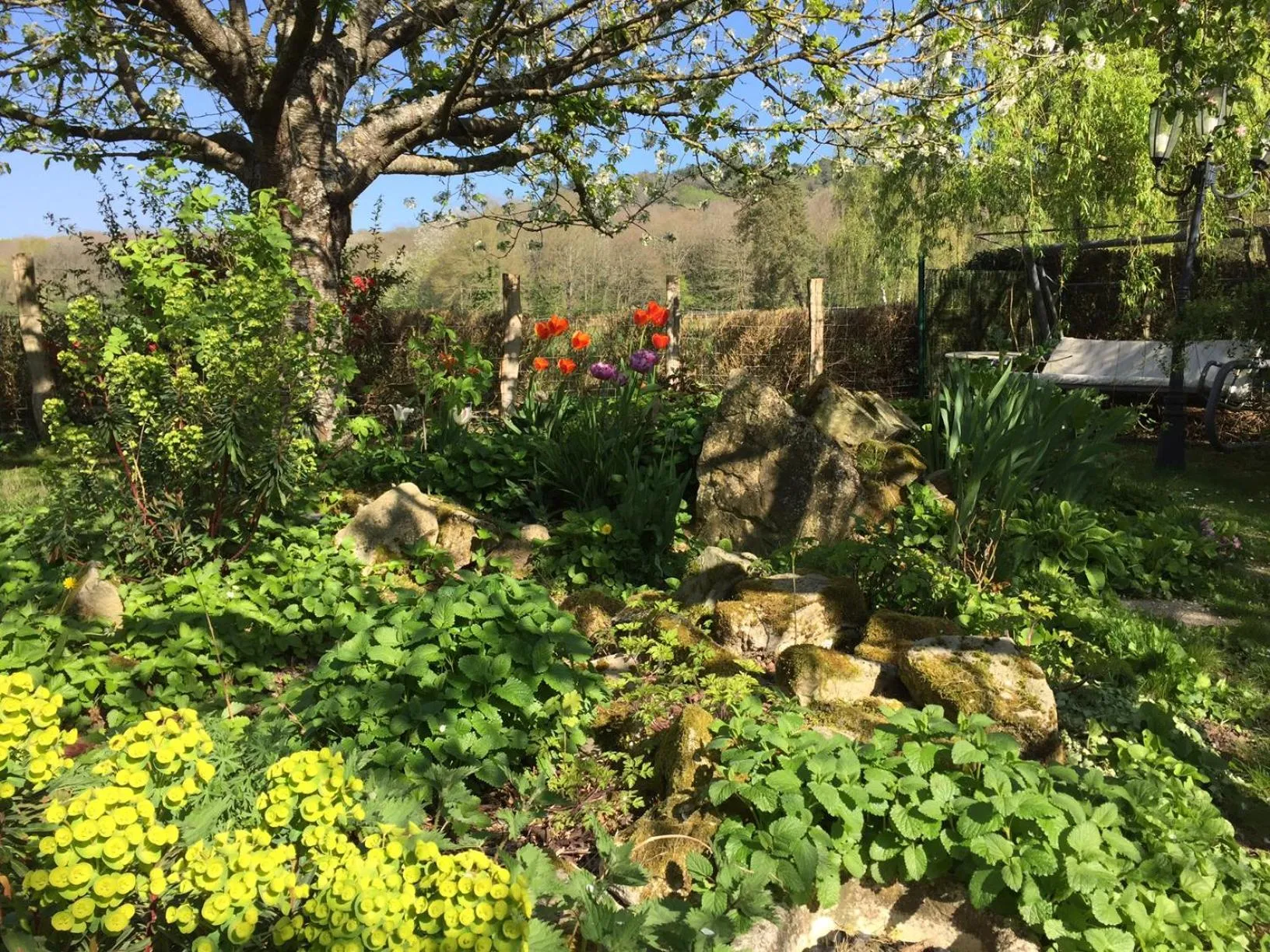 Garden in La Raimbaudière