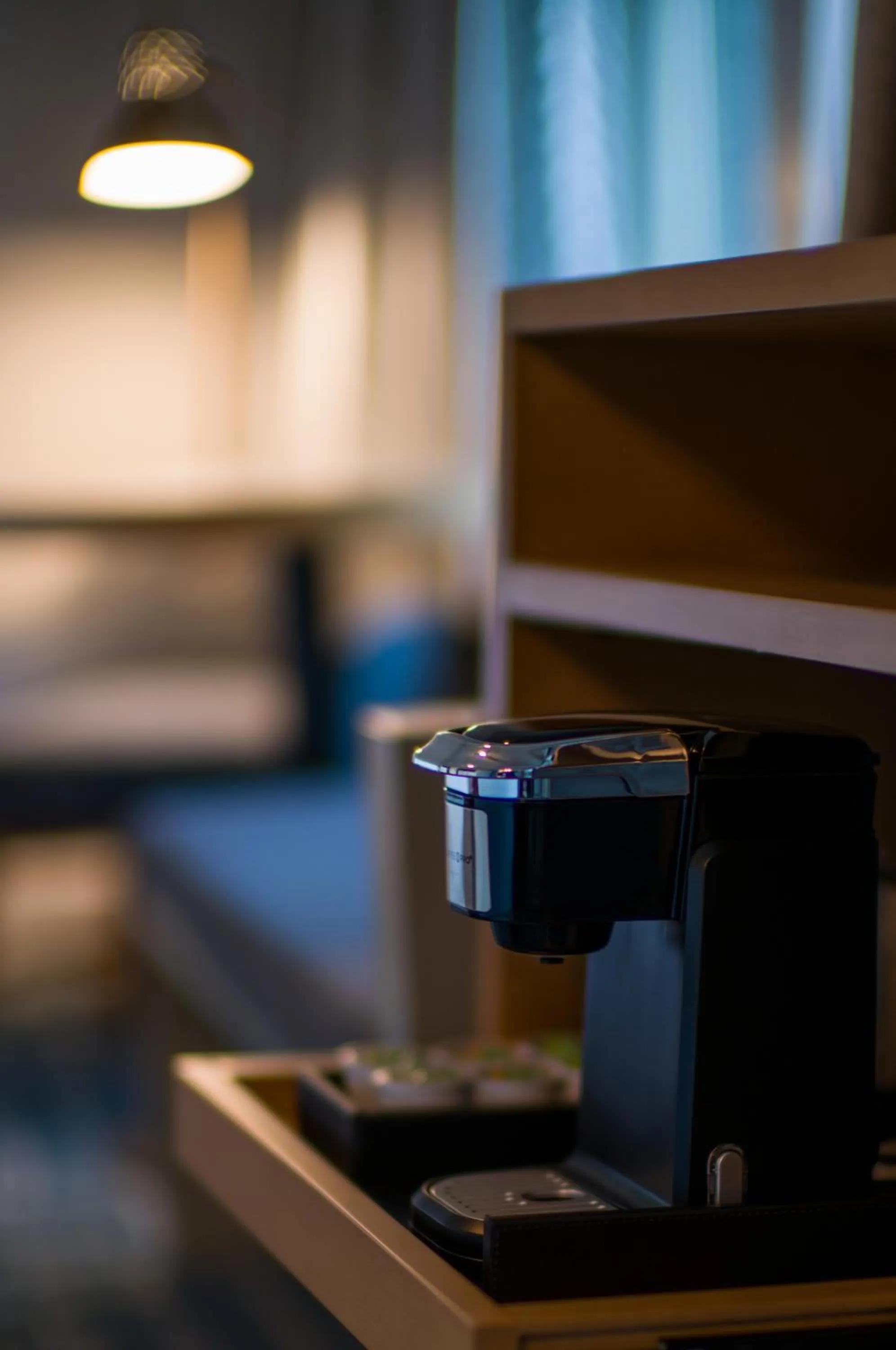 Coffee/tea facilities in Hotel Garrett